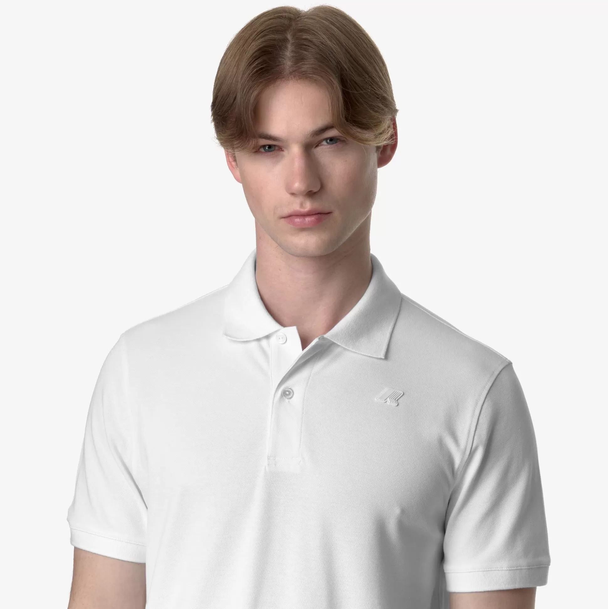 Cheap K-Way AMEDEE PIQUE White