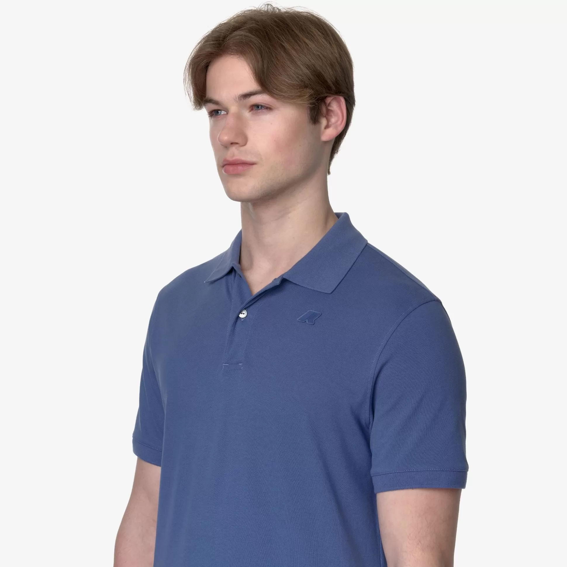 Flash Sale K-Way AMEDEE PIQUE Bluefiord