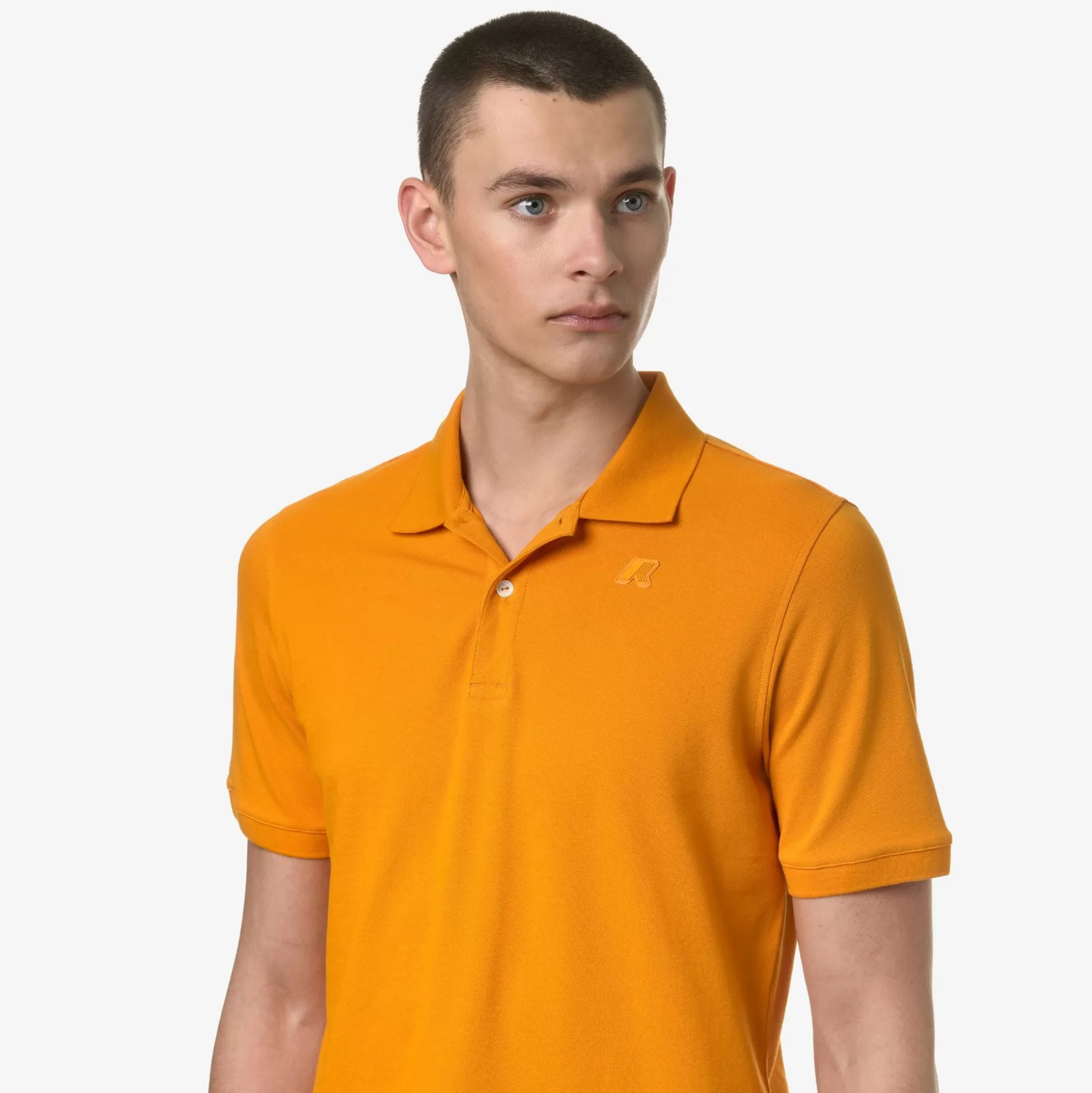 Clearance K-Way AMEDEE PIQUE Orangemd