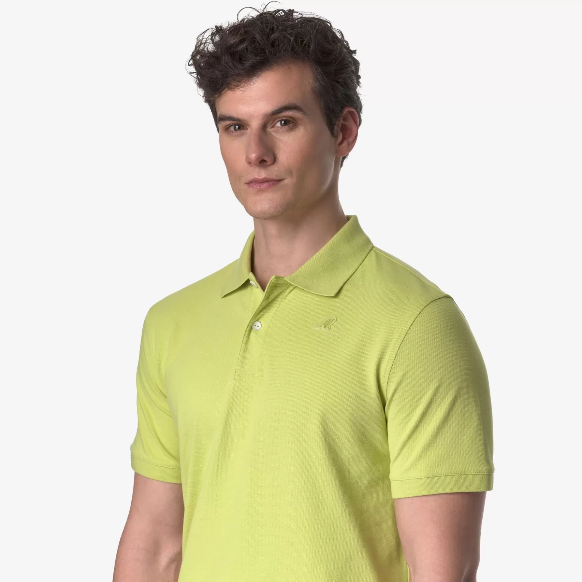 Best Sale K-Way AMEDEE PIQUE Greencelery