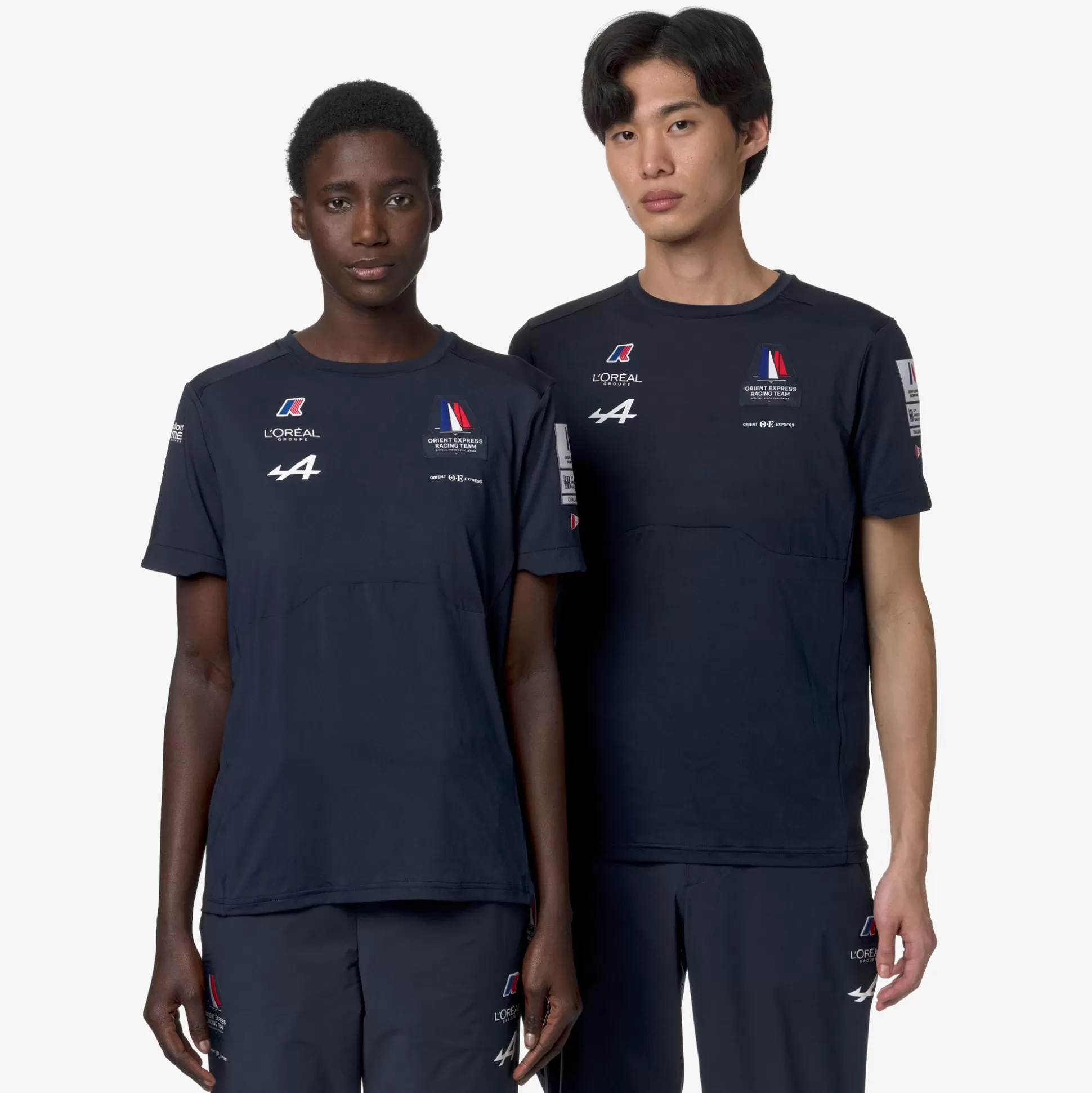 Shop K-Way ANGIENS ORIENT EXPRESS TEAM AC Bluedress
