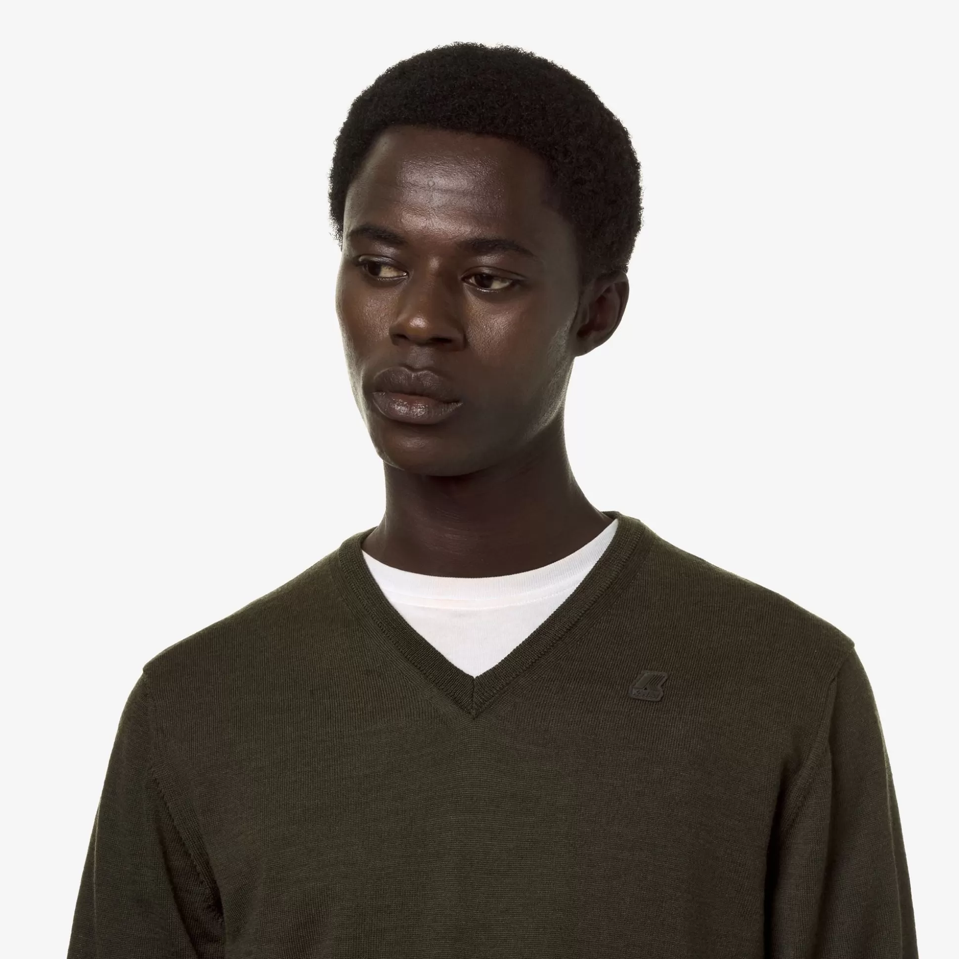 New K-Way ANTOINE MERINO Greenblackish