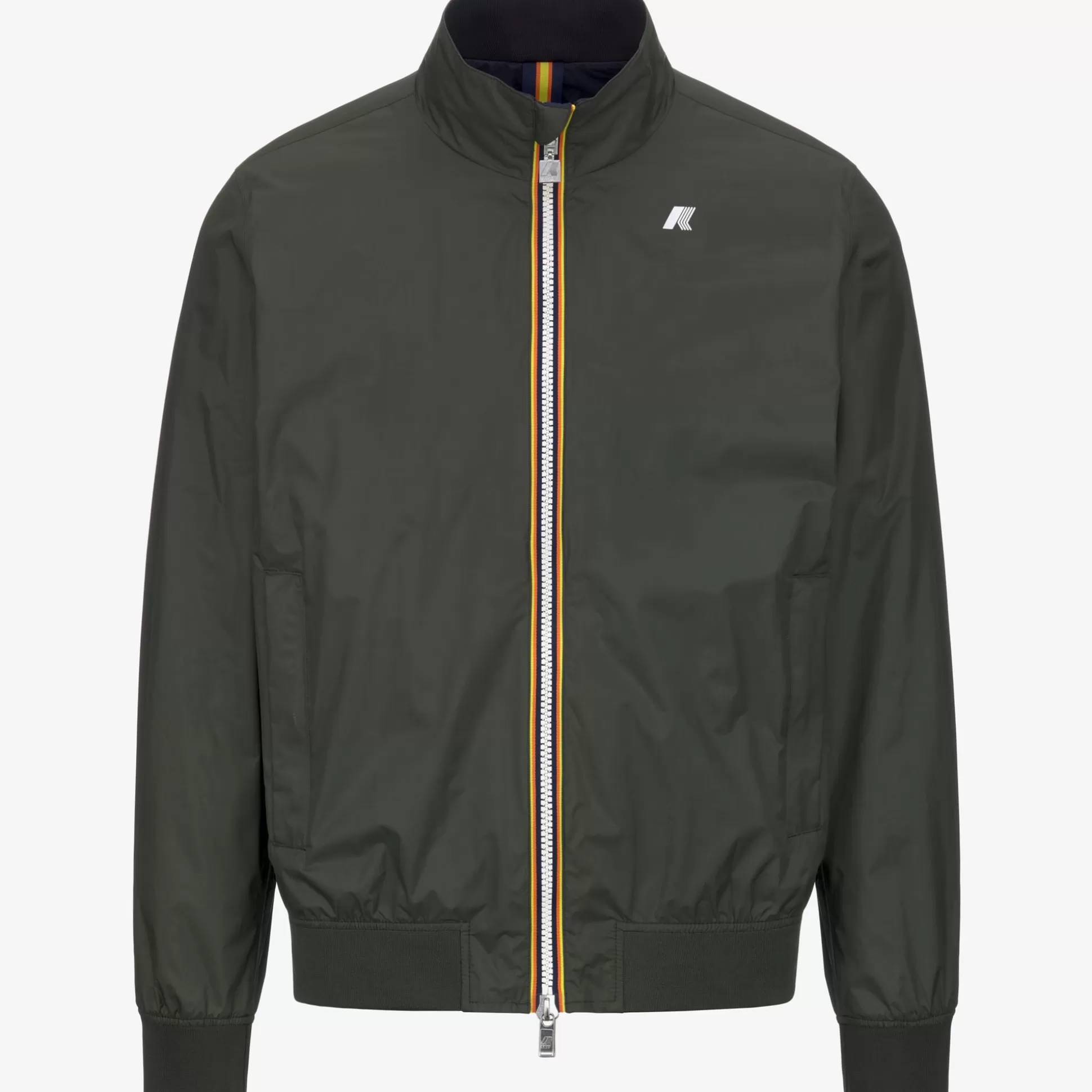 Discount K-Way ARSENE PLUS.2 REVERSIBLE Greenb-blued