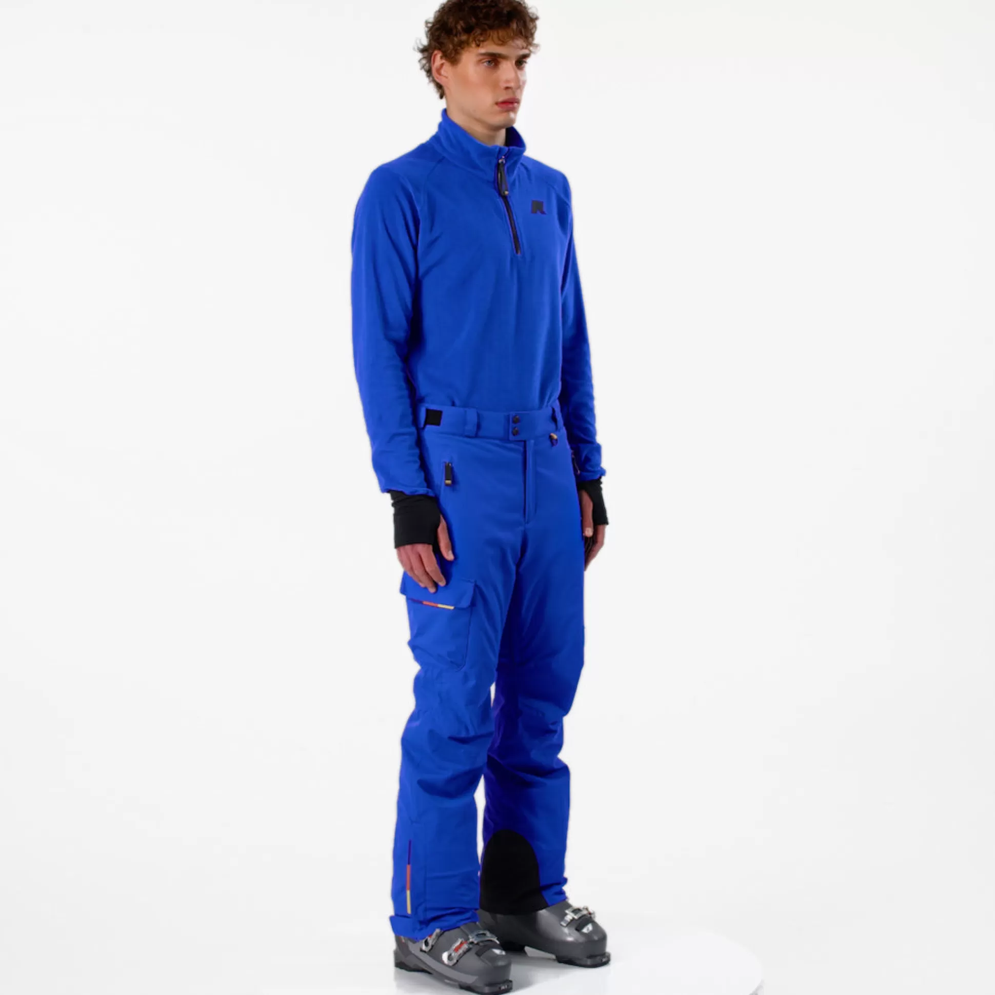 Hot K-Way AVRIEUX MICRO TWILL 2 LAYERS Blueroyalmarine