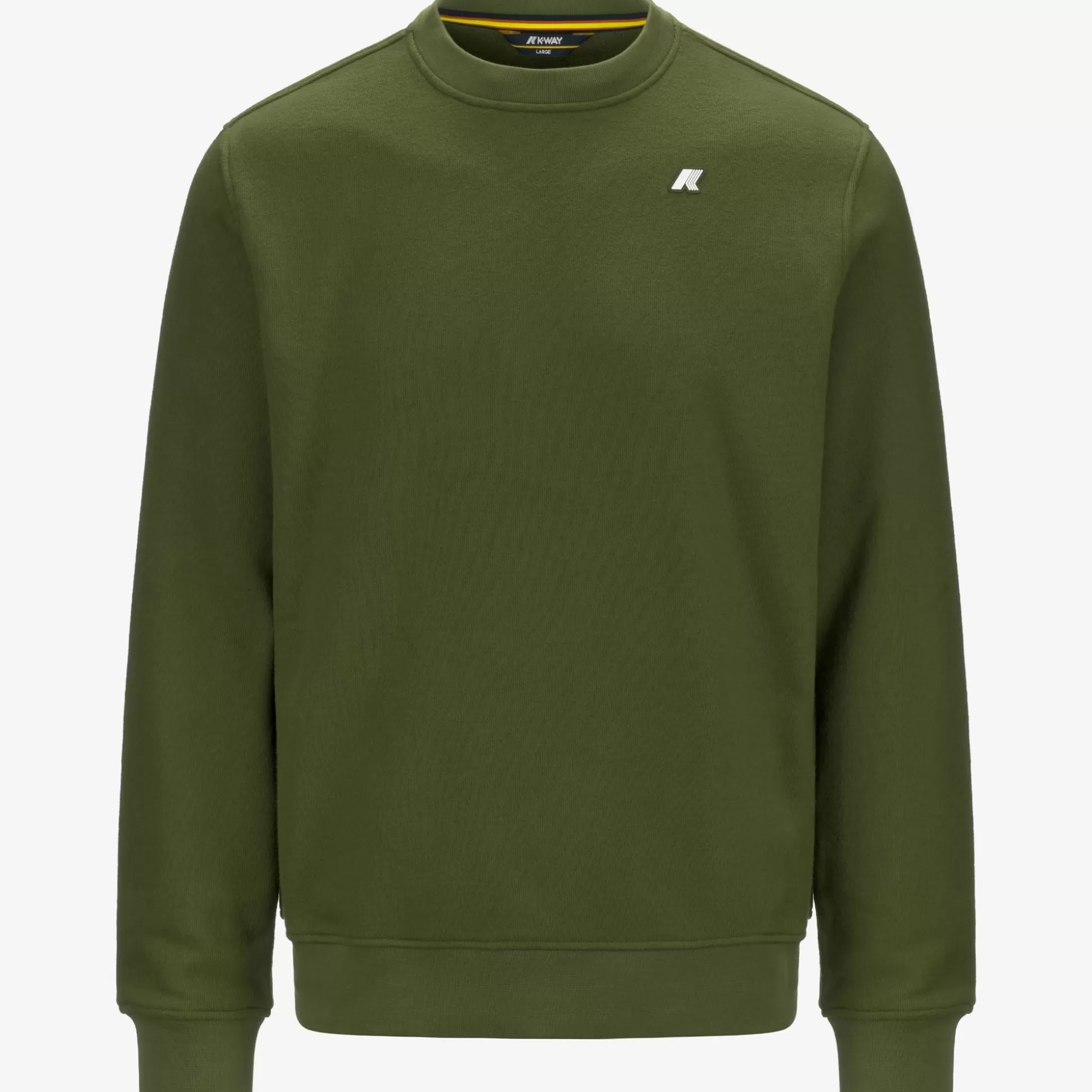 Fashion K-Way BAPTISTE HEAVY FLEECE Greencypress
