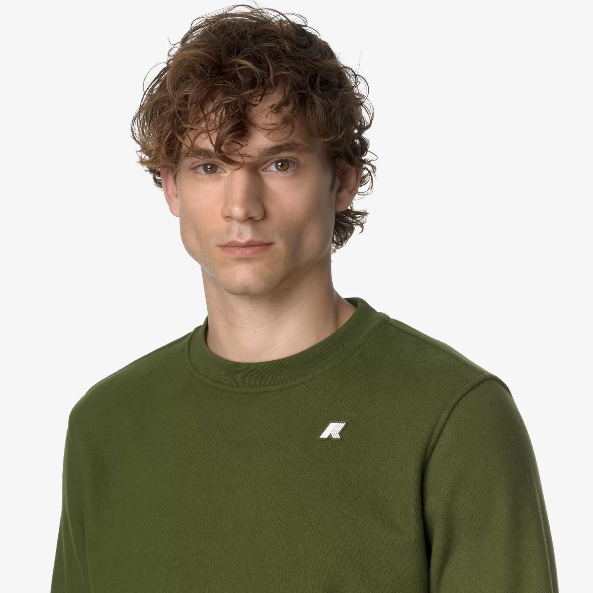 Fashion K-Way BAPTISTE HEAVY FLEECE Greencypress