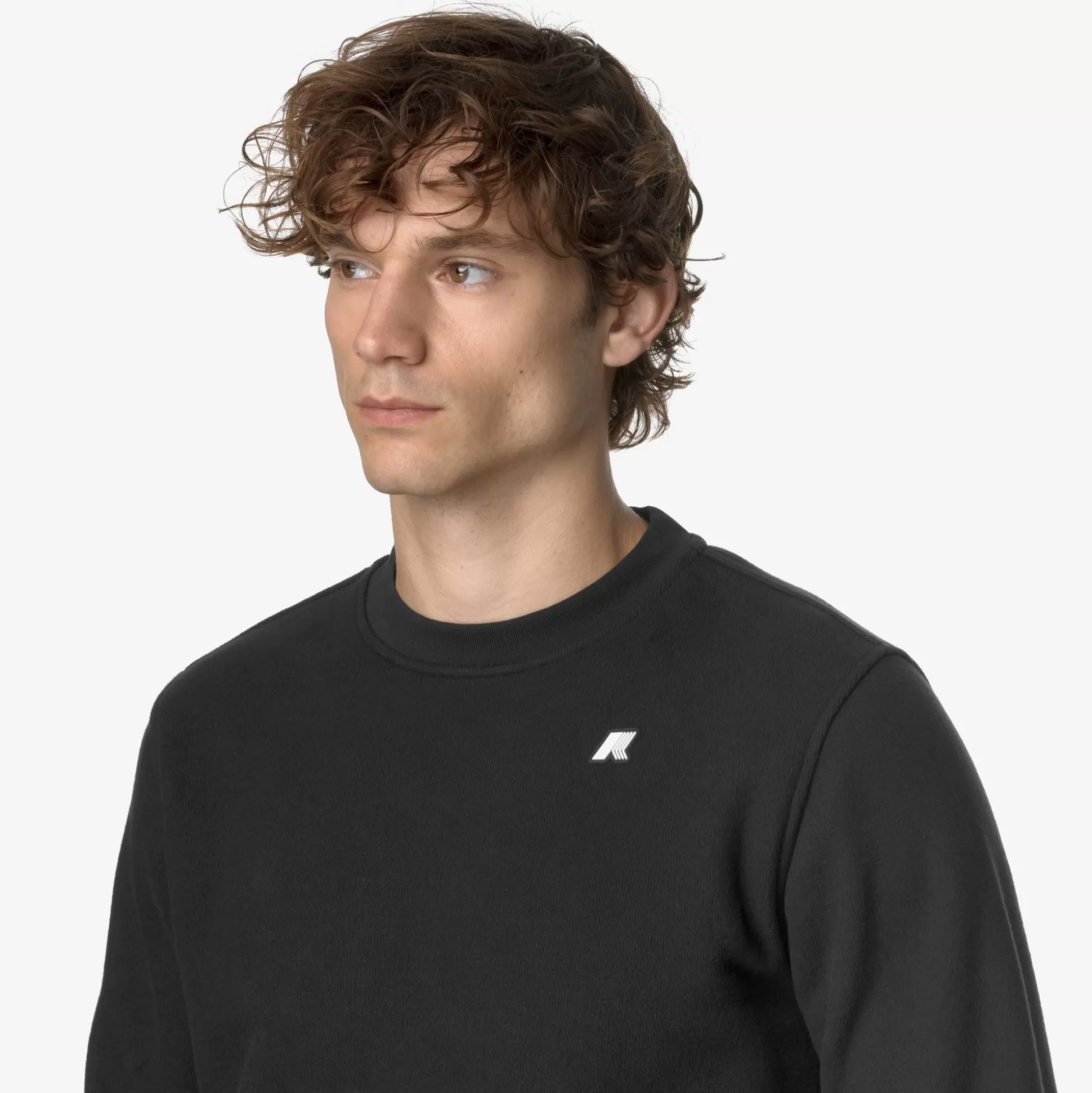 Shop K-Way BAPTISTE HEAVY FLEECE Blackpure