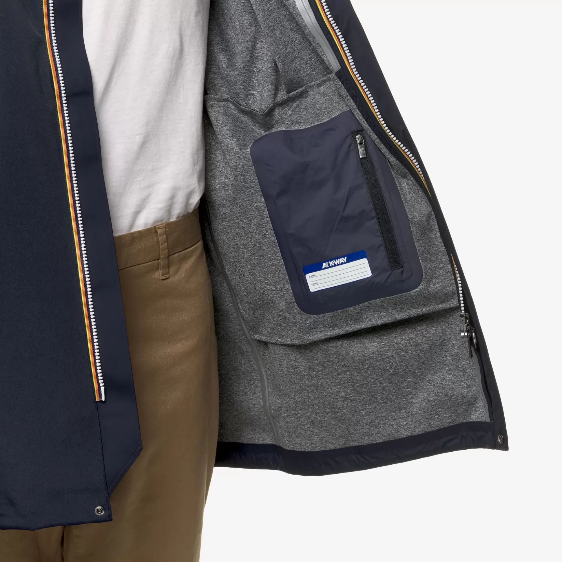 Flash Sale K-Way BENNY BONDED JERSEY Bluedepth