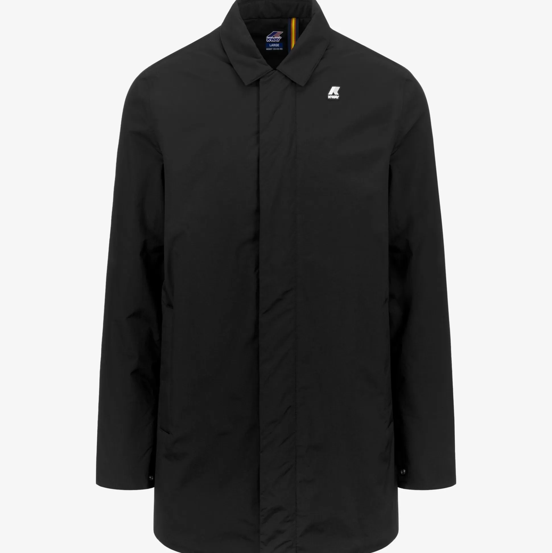 Outlet K-Way BENNY WARM OTTOMAN Blackpure