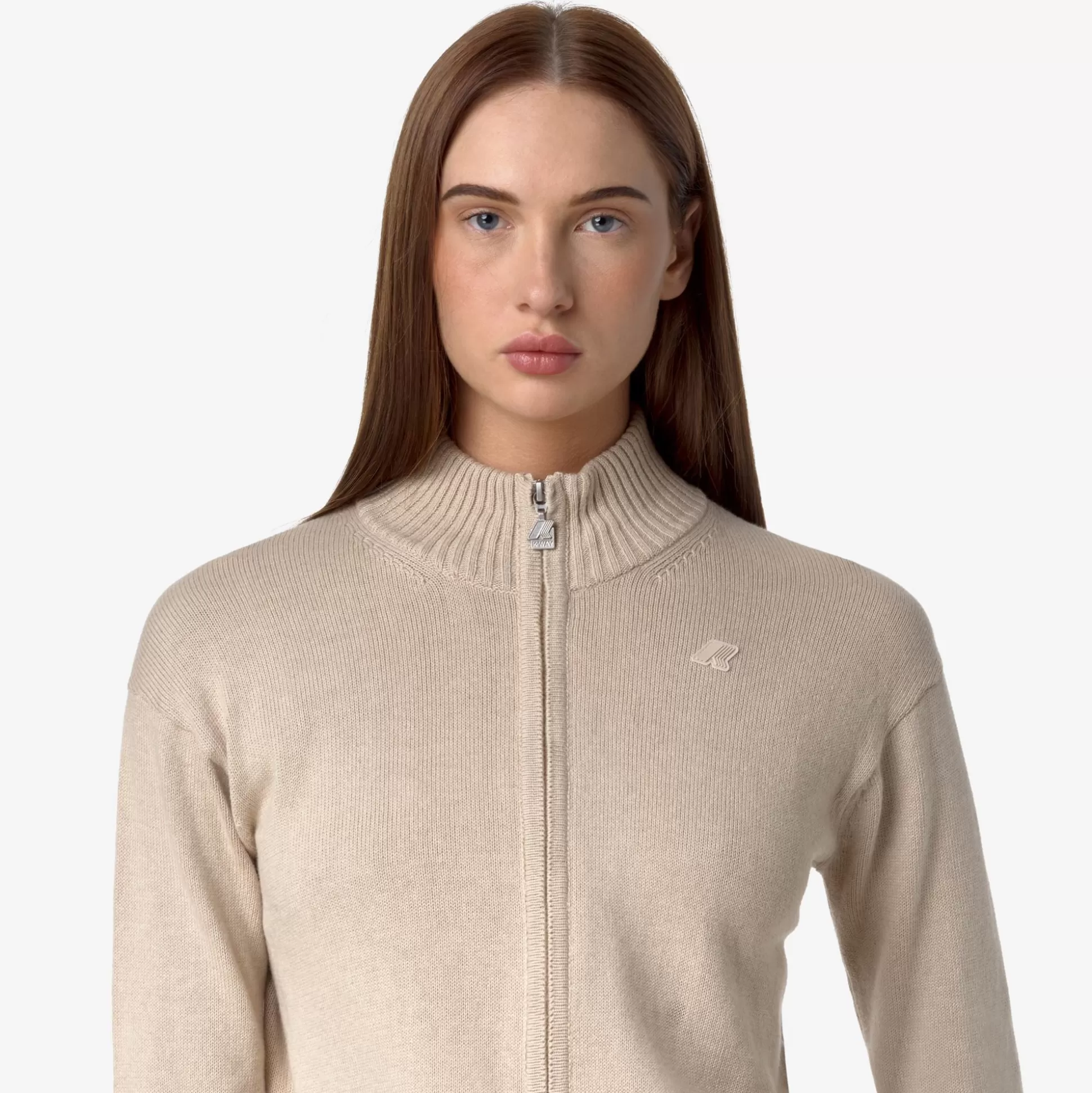 Cheap K-Way BETINNE COTTON CASHMERE Beige