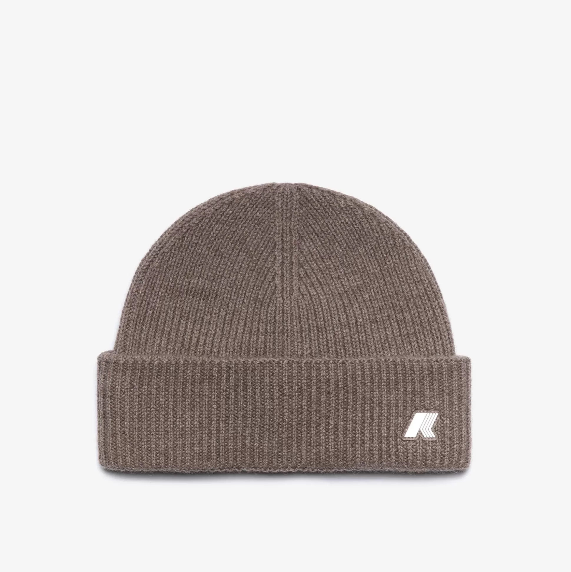 Outlet K-Way BRICE CARDIGAN STITCH WOOL Beigetaupemelange