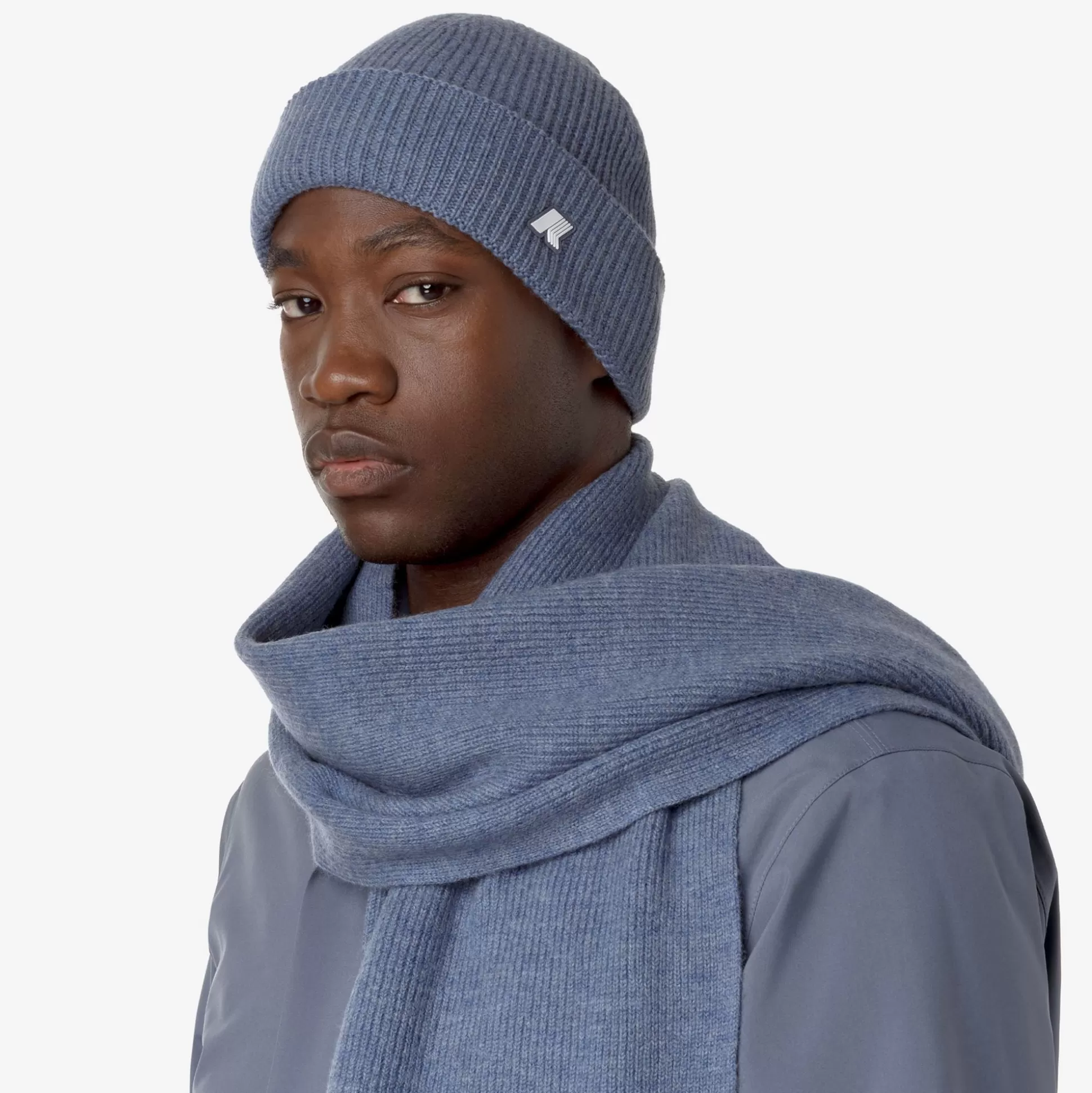 Flash Sale K-Way BRICE CARDIGAN STITCH WOOL Greyblueaviomelange