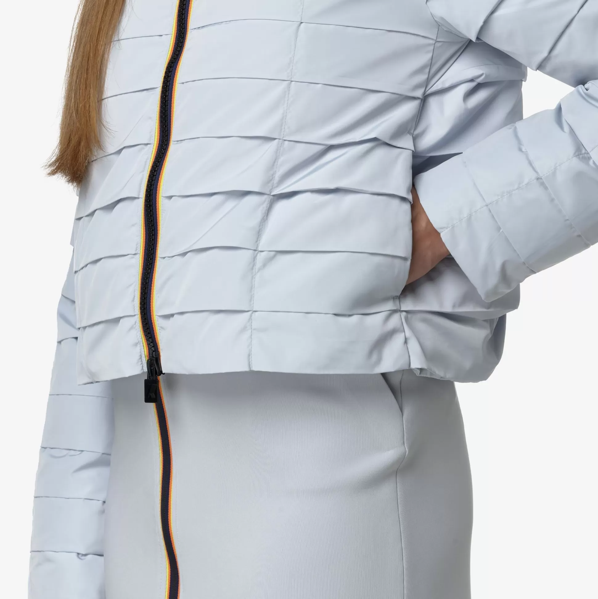 Fashion K-Way BRIEN PLEATS THERMO HEAVY Greylilla