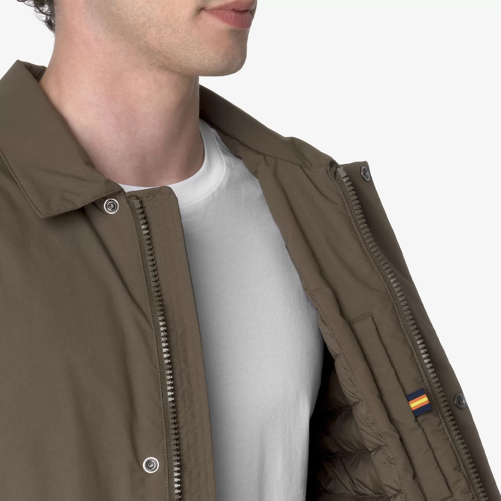 New K-Way BRUNIK WARM OTTOMAN Browngreenish
