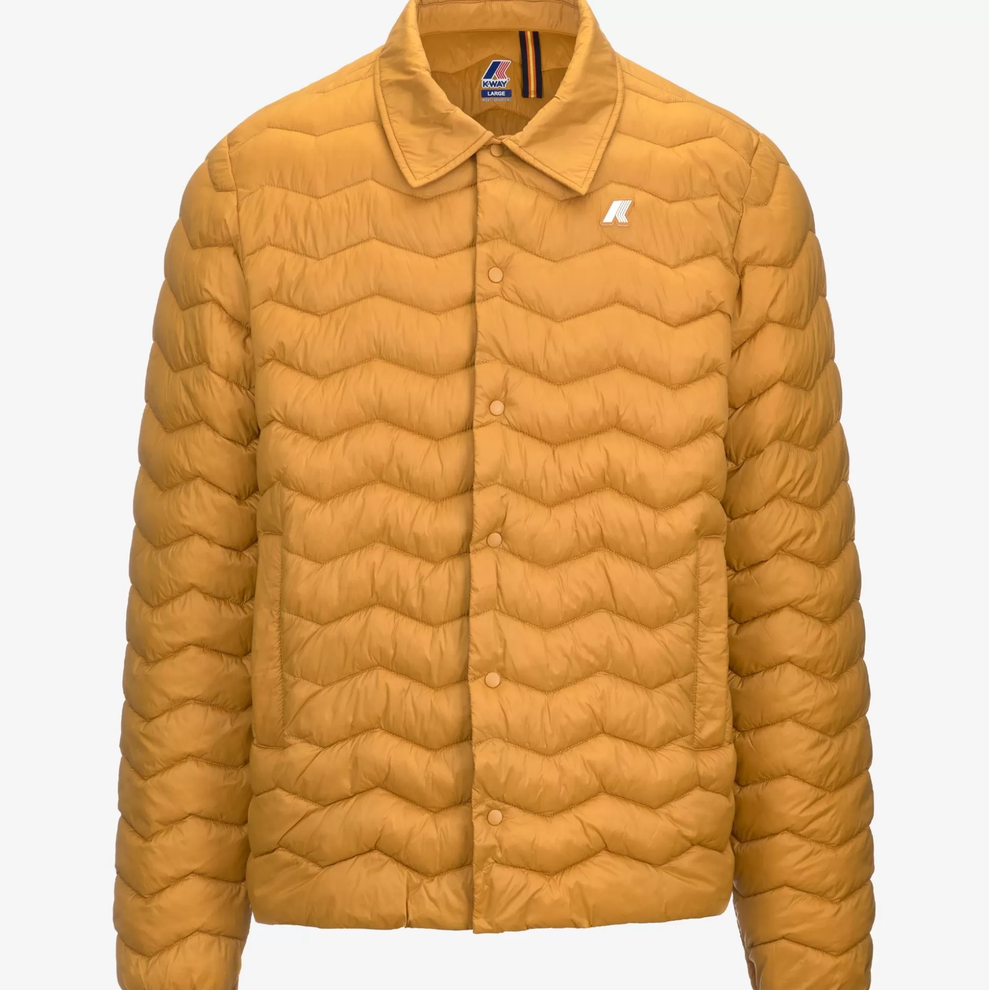 Best Sale K-Way BRUNO QUILTED WARM Yellowinca