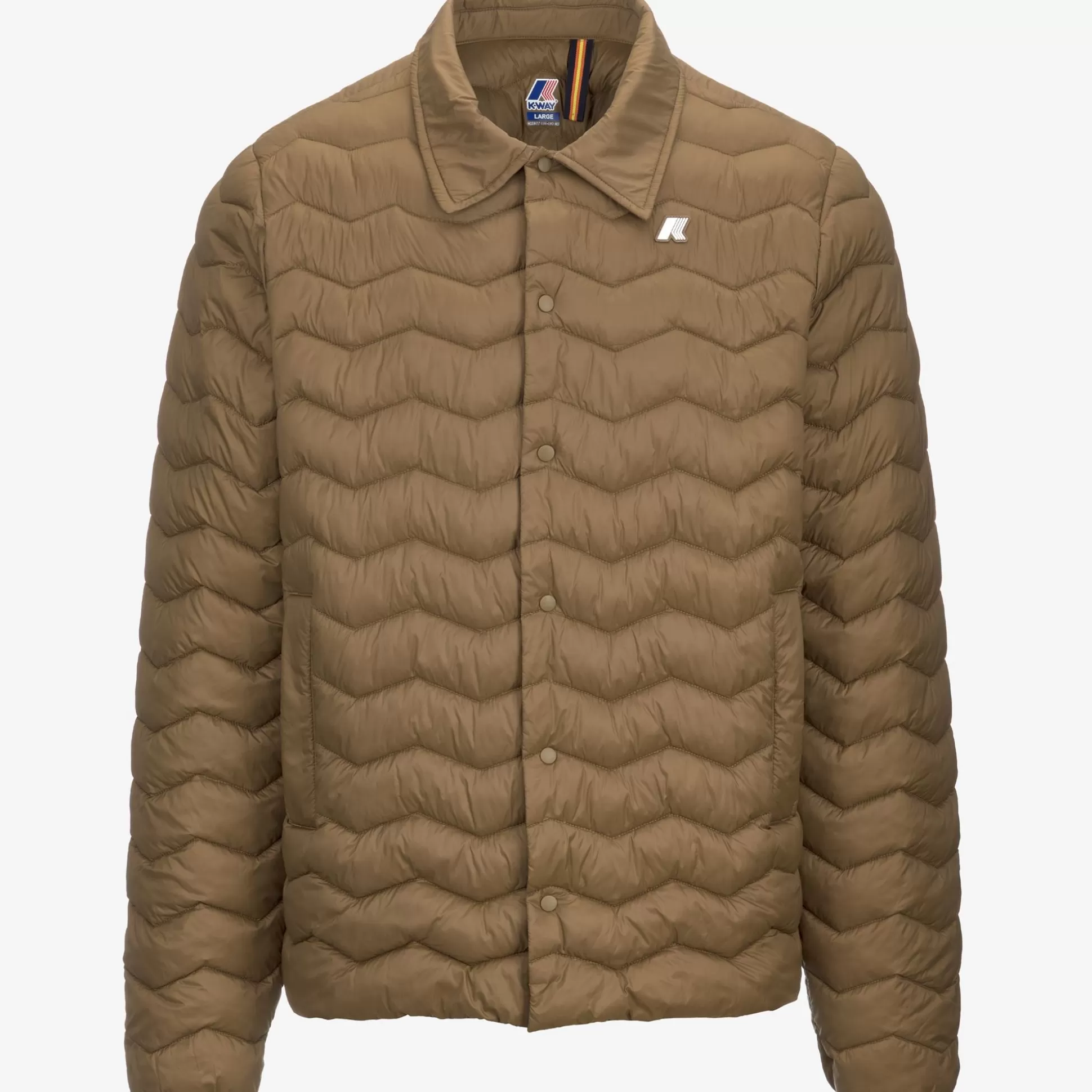 Online K-Way BRUNO QUILTED WARM Browncorda