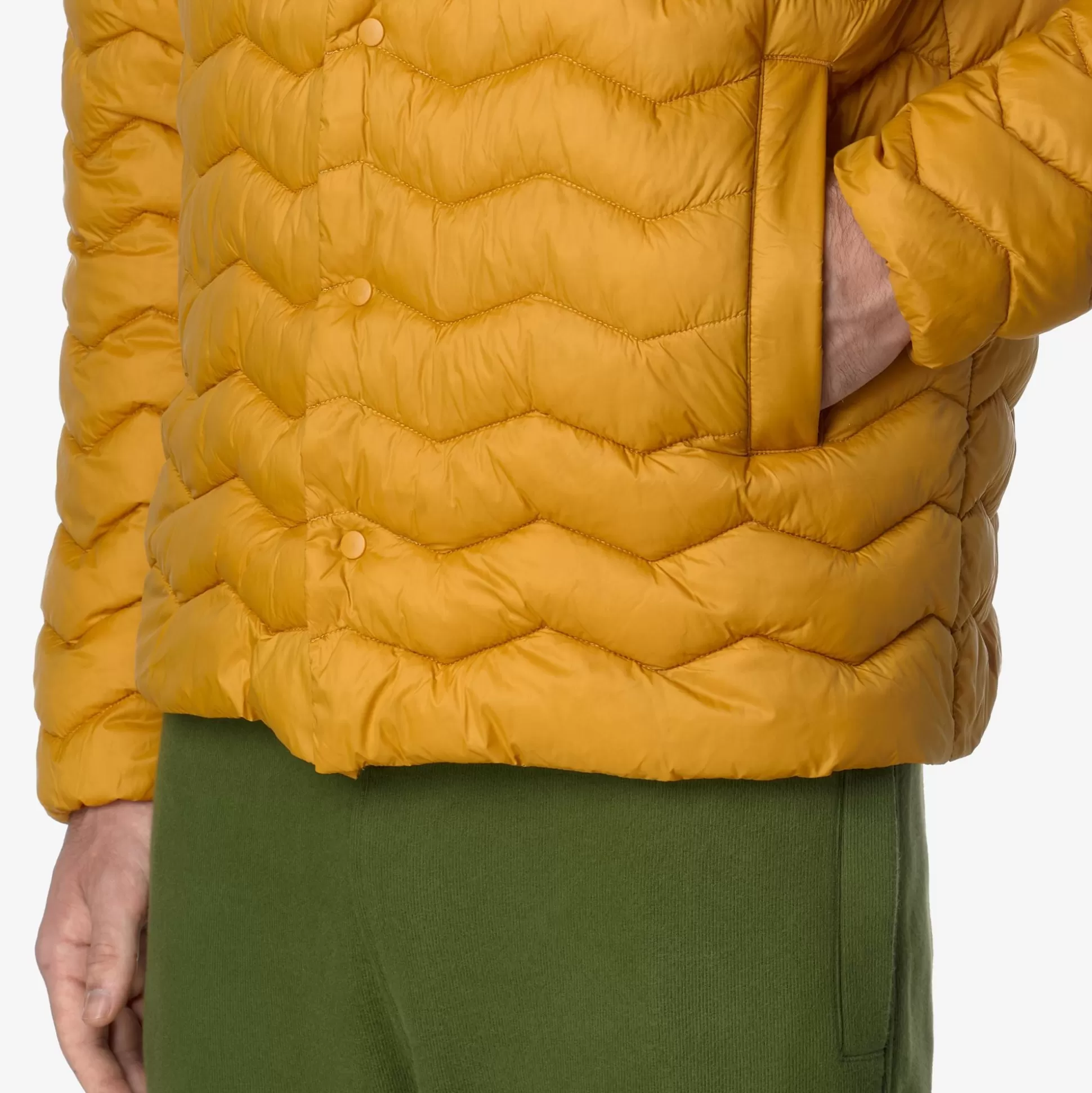 Best Sale K-Way BRUNO QUILTED WARM Yellowinca