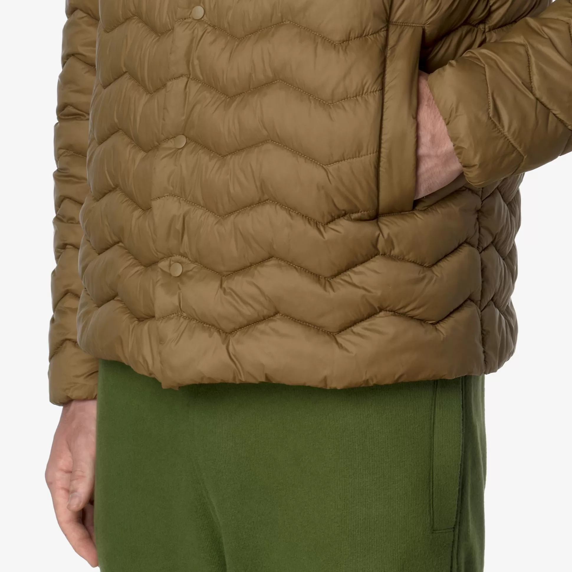 Online K-Way BRUNO QUILTED WARM Browncorda