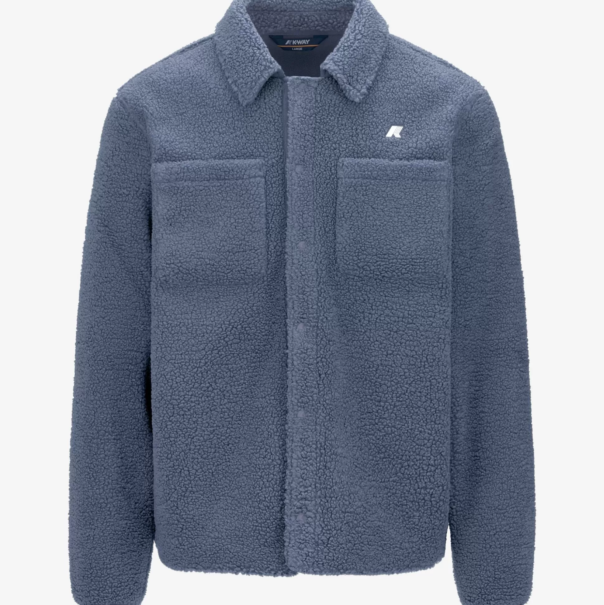 Best Sale K-Way CAMERON SHERPA POLAR Greybluea-greybluea