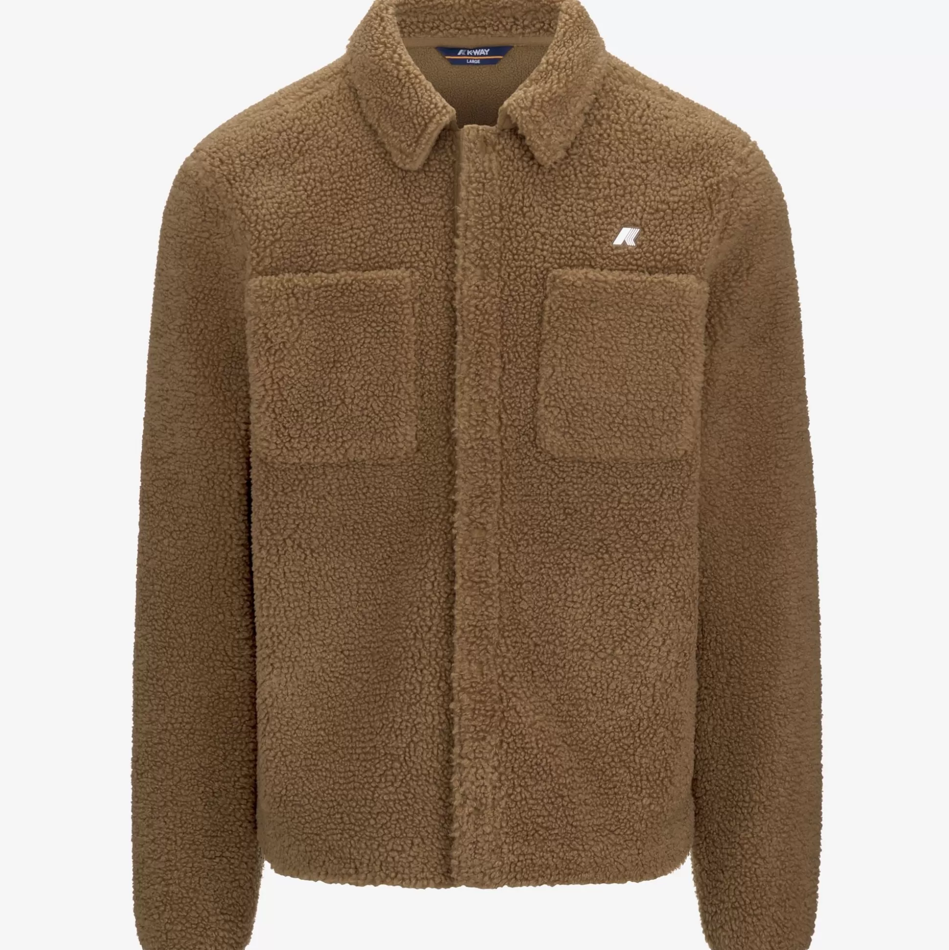 Shop K-Way CAMERON SHERPA POLAR Brownc-brownc