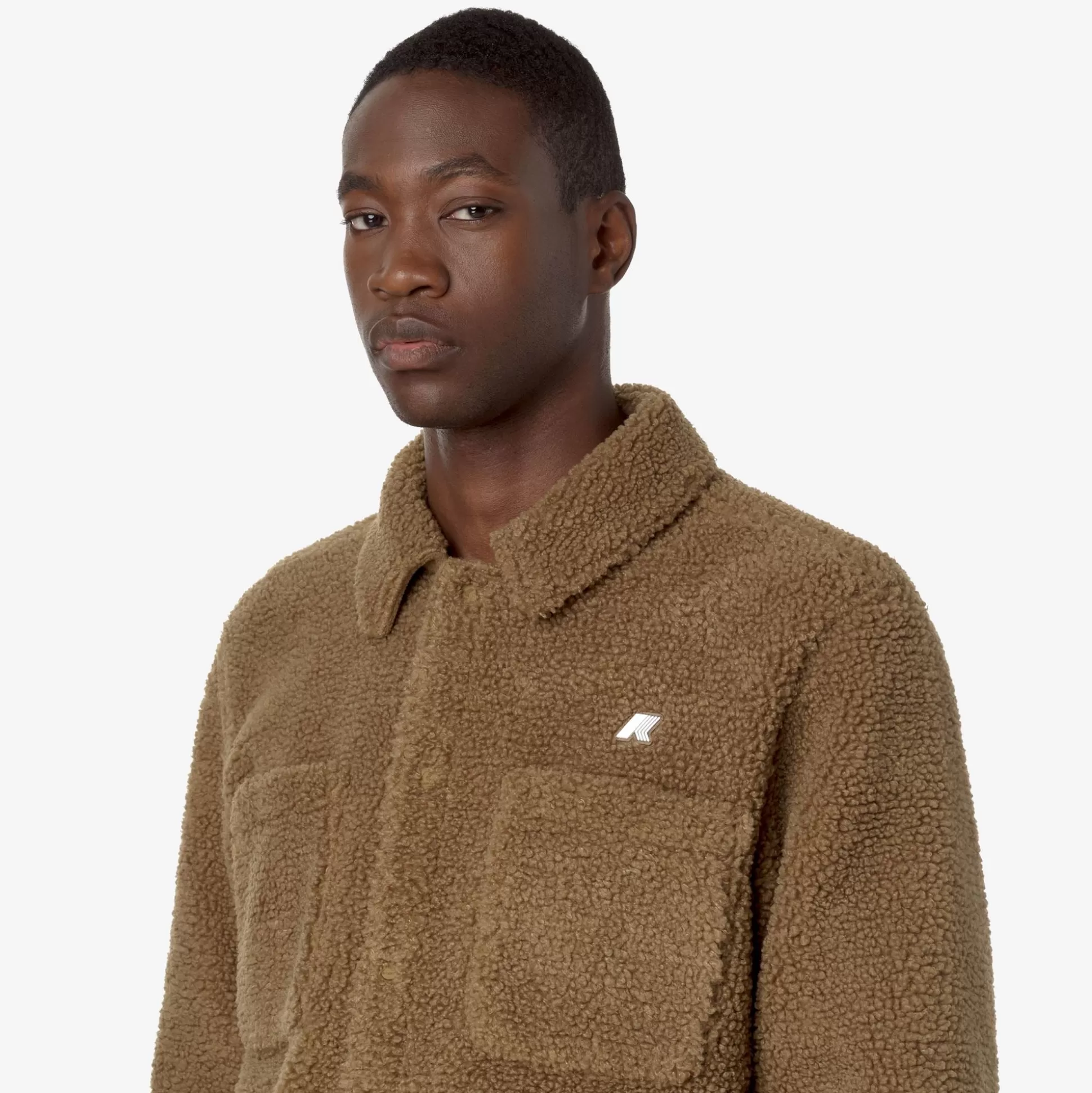 Shop K-Way CAMERON SHERPA POLAR Brownc-brownc