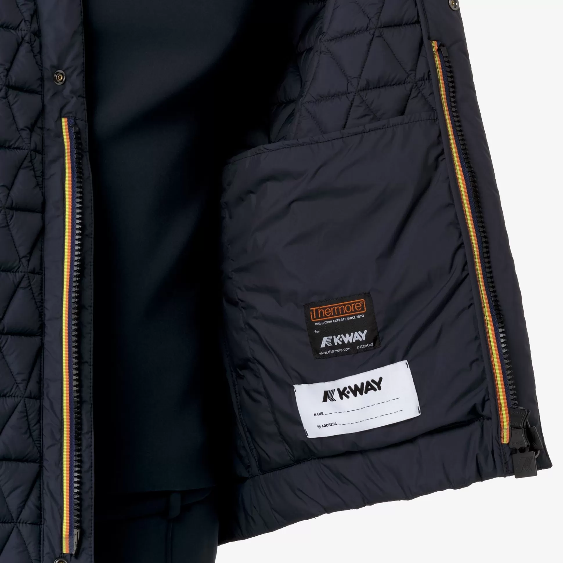 Discount K-Way CARDY TECH THERMO LIGHT Blackash