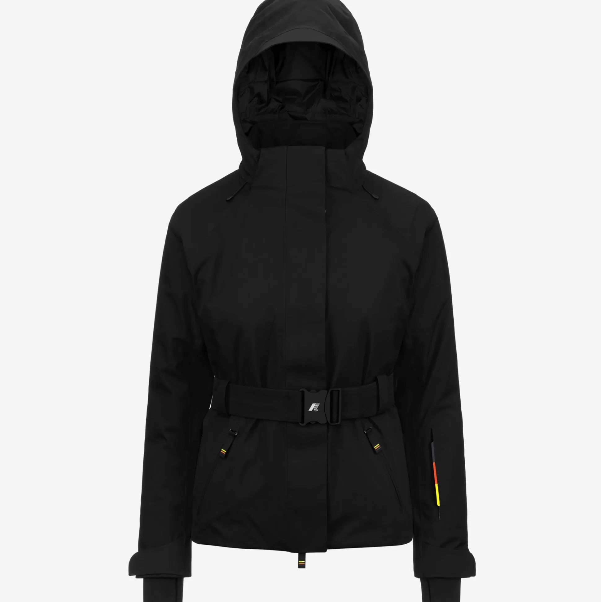 Outlet K-Way CHEVRIL MICRO TWILL 2 LAYERS Blackpure
