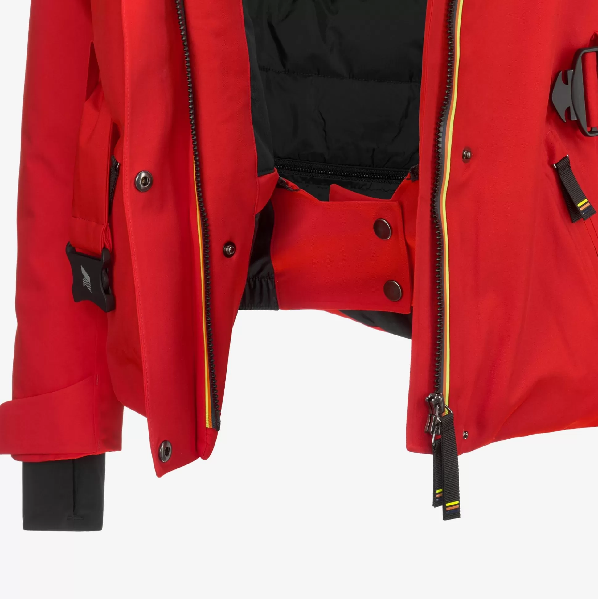 Hot K-Way CHEVRIL MICRO TWILL 2 LAYERS Red