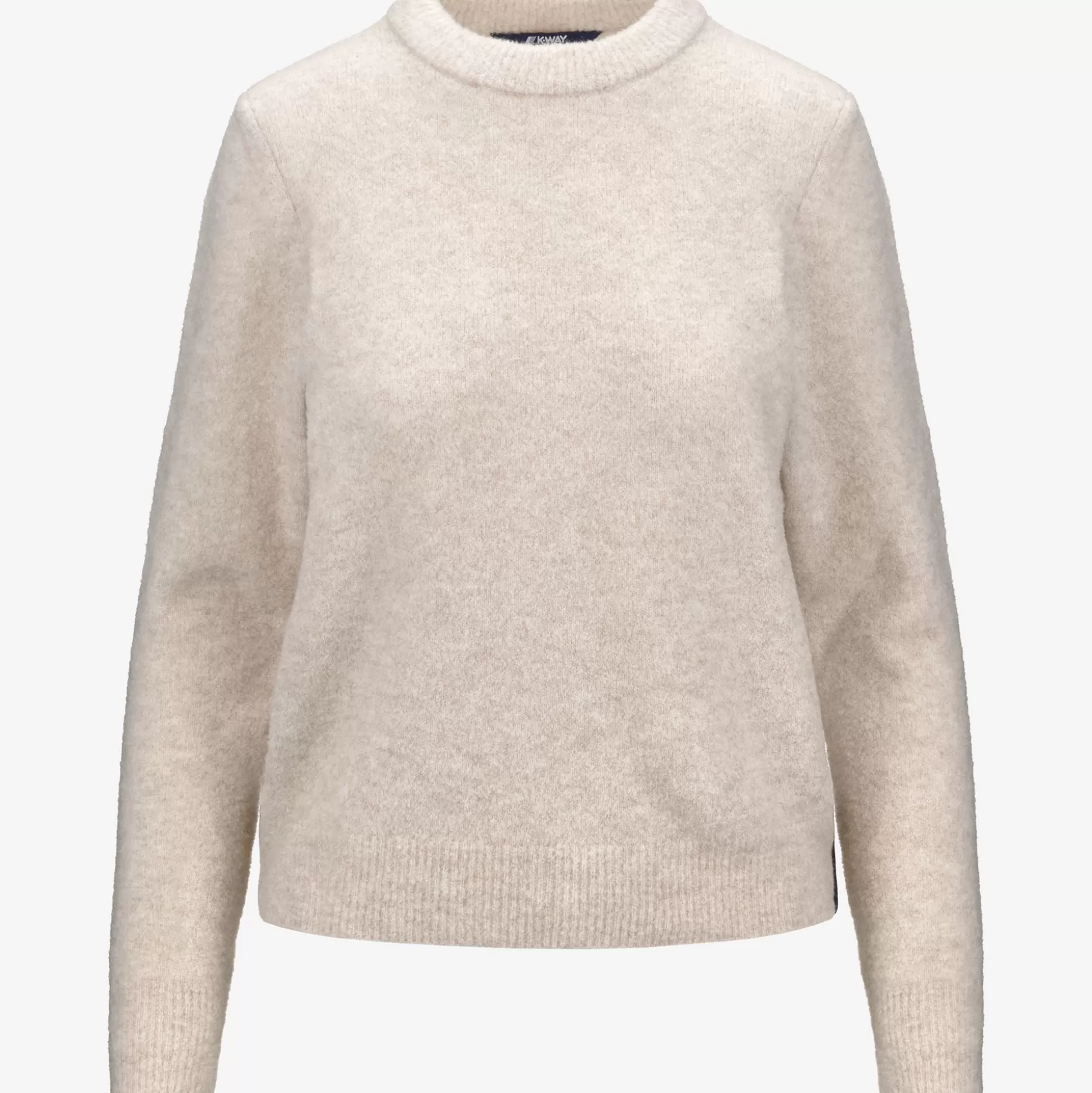 Sale K-Way CLARISSE WOOL MERINO BOUCLE Beigemoonbeam