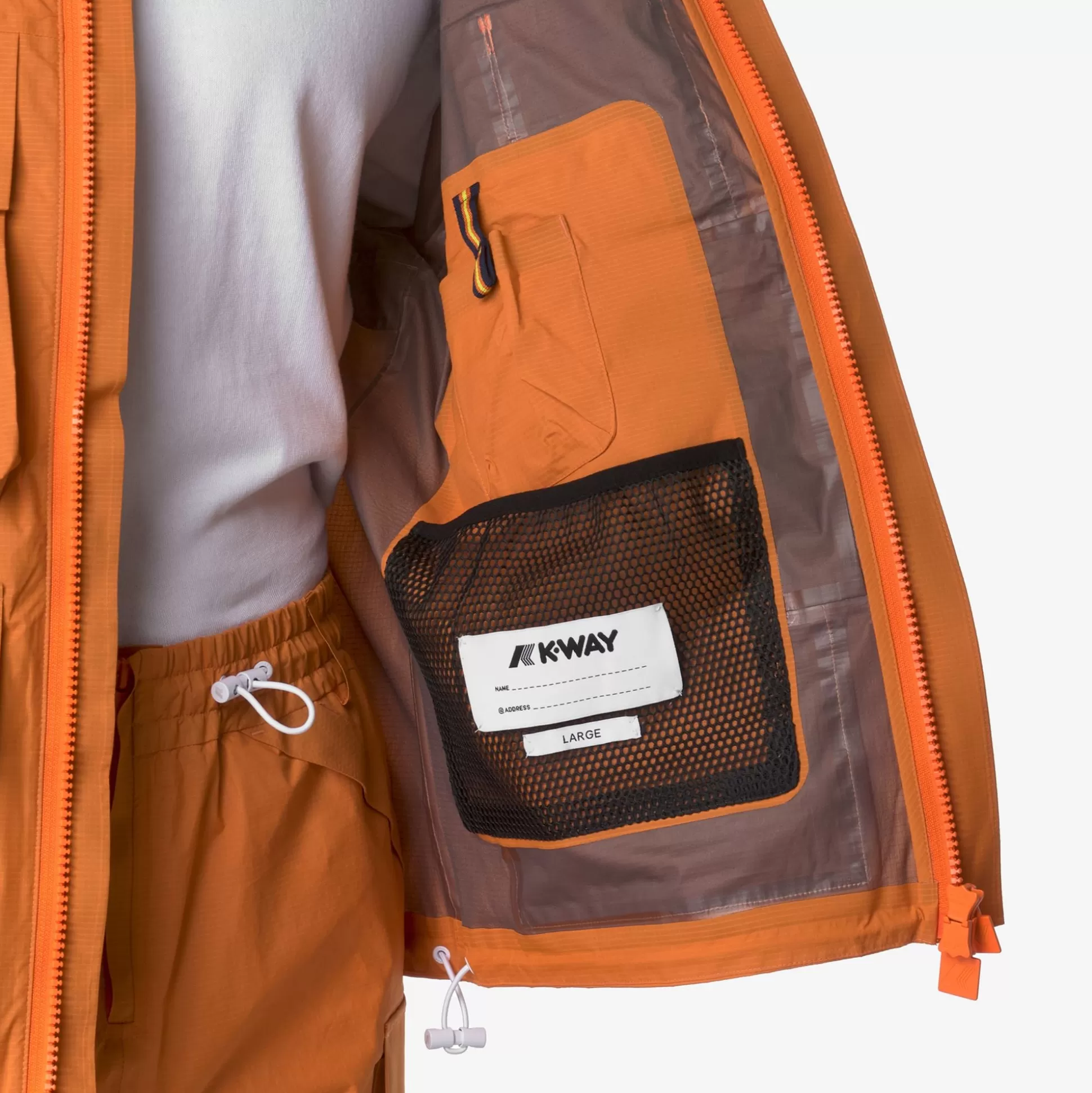 Fashion K-Way CLAUDEL-SHELL Orange