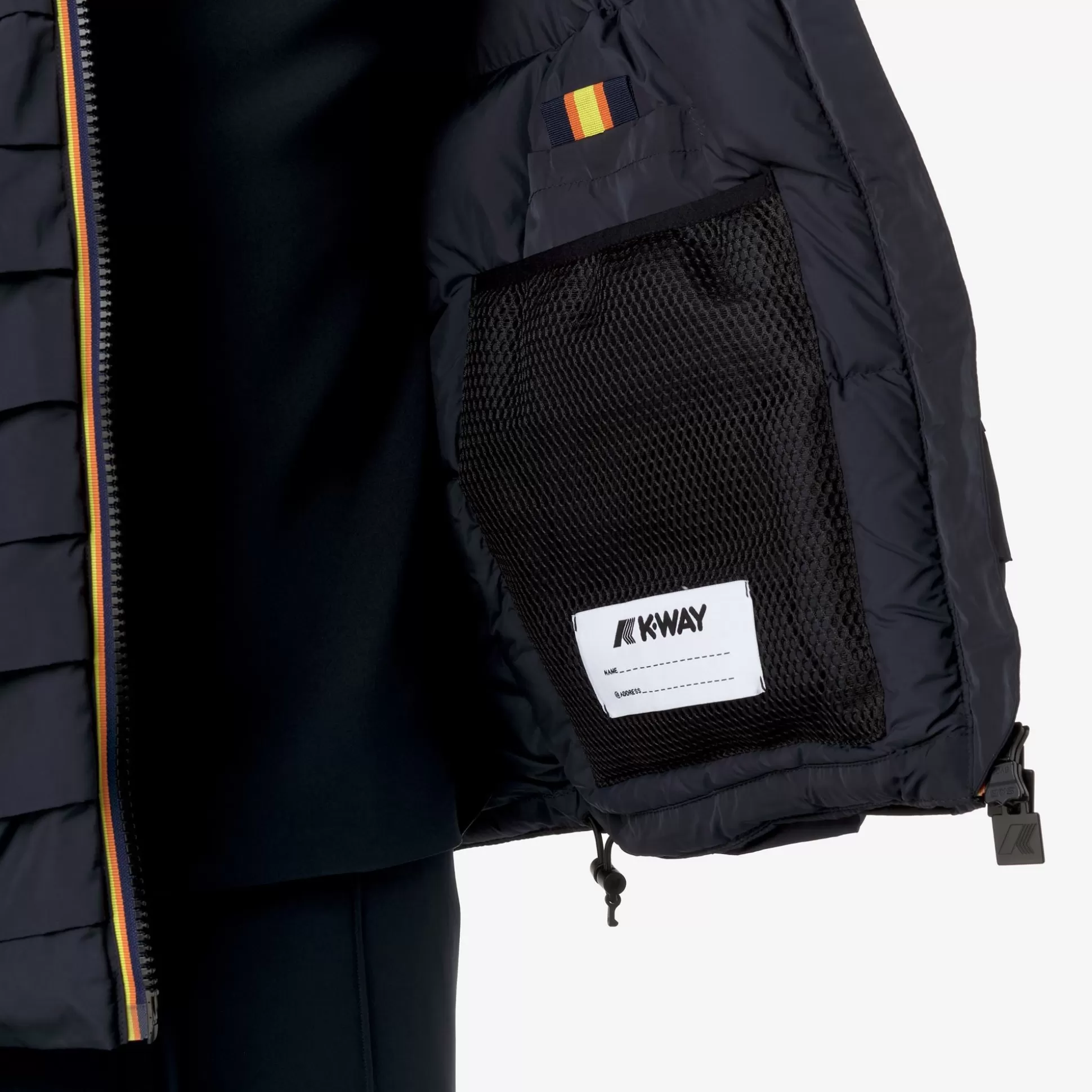 Best Sale K-Way CLAUDER PLEATS THERMO HEAVY Blackash