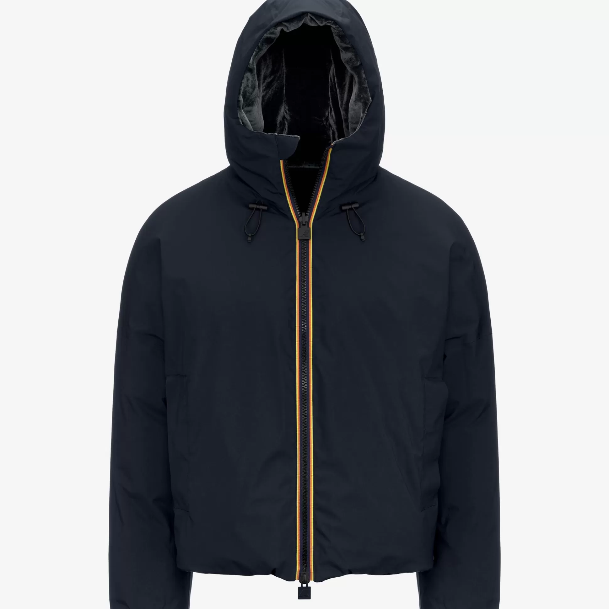 Cheap K-Way CLAUDER VELVET THERMO REVERSIBLE Blackash