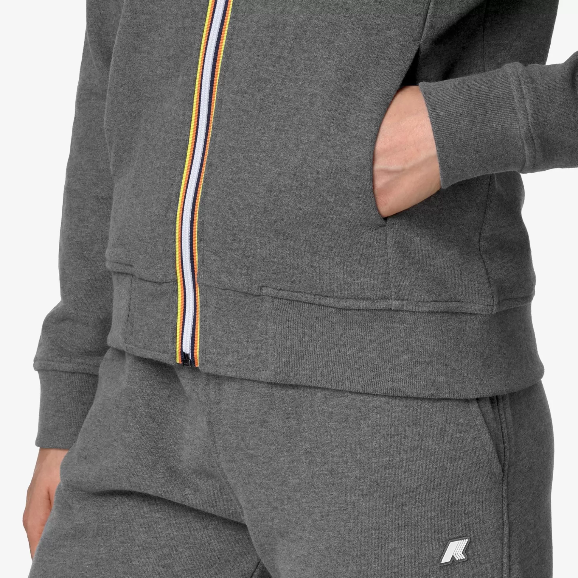 Cheap K-Way DELINE FLEECE PEACH Greymdmel