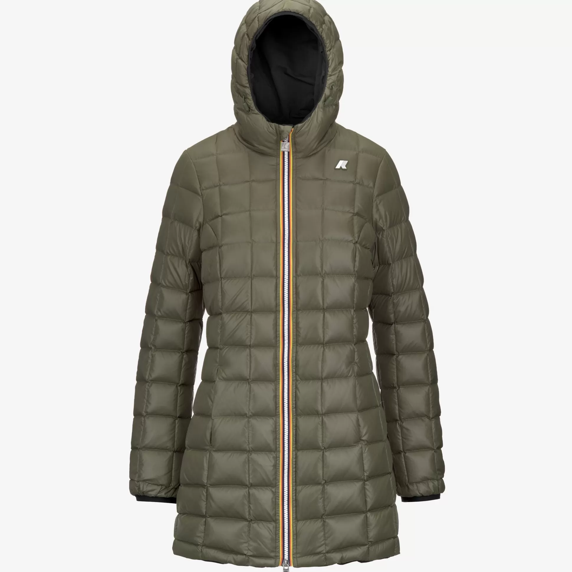 Flash Sale K-Way DENISE ST THERMO REVERSIBLE Blackp-greenc