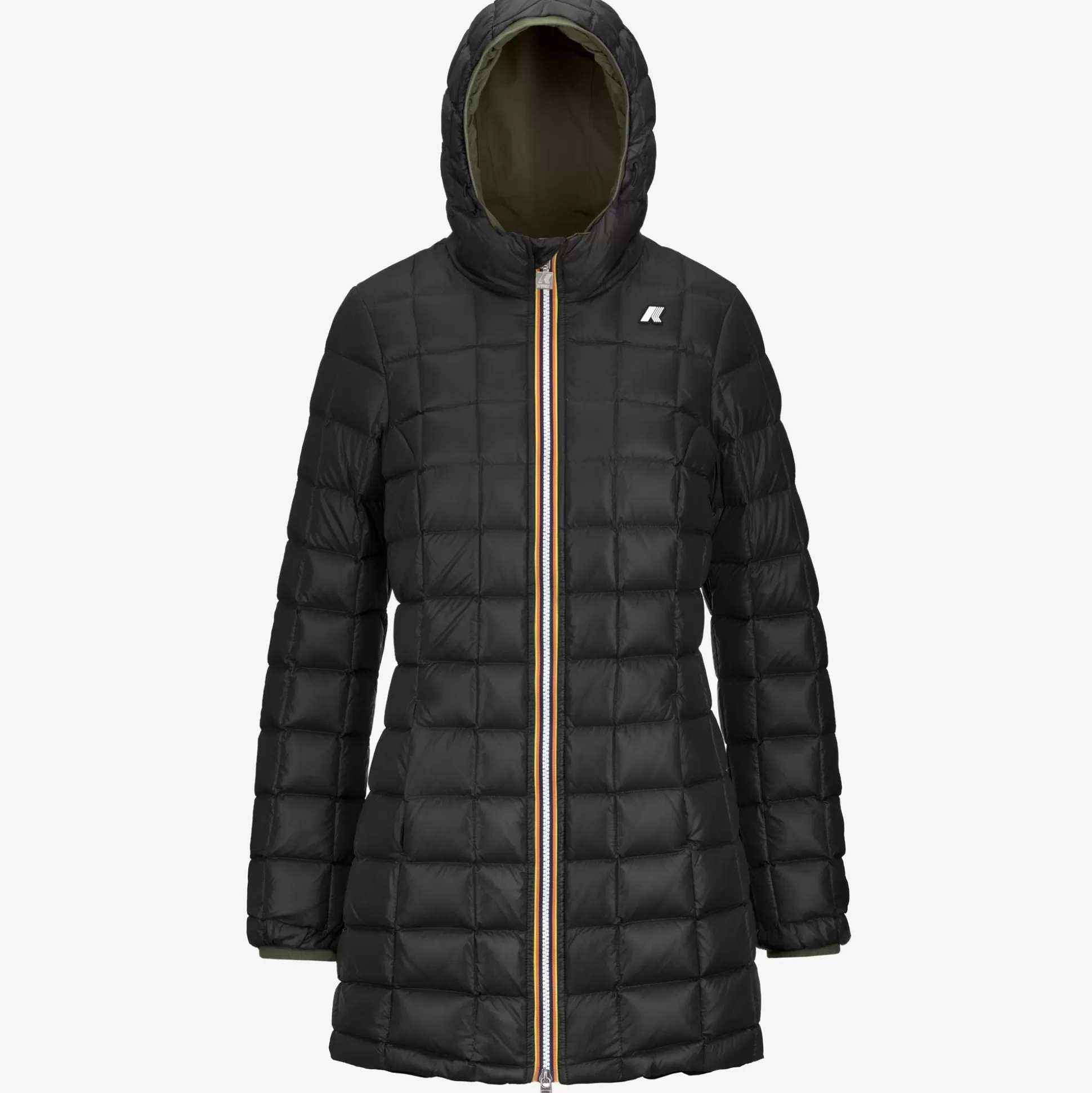 Online K-Way DENISE ST THERMO REVERSIBLE Greenc-blackp