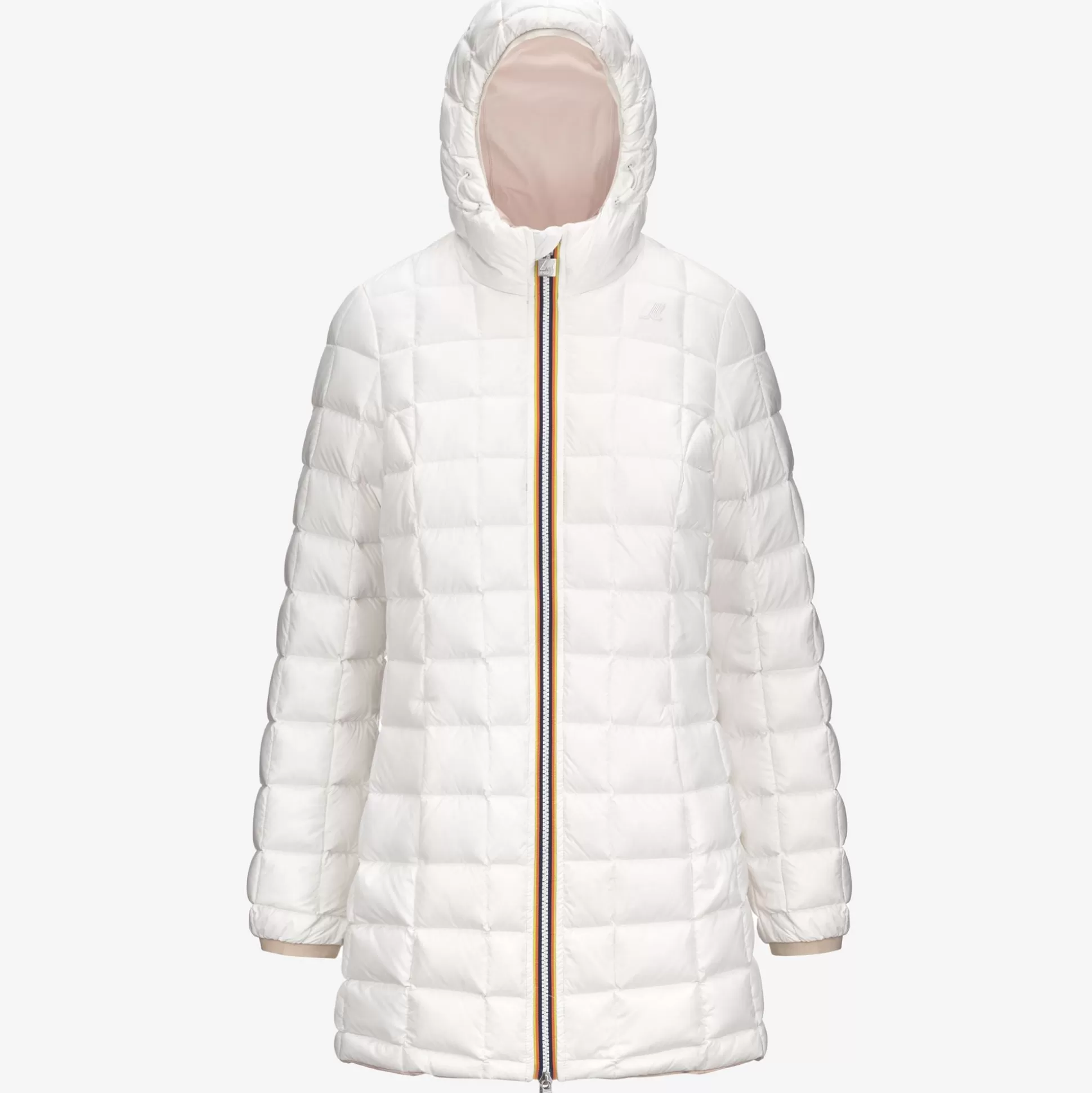 Store K-Way DENISE ST THERMO REVERSIBLE Pinkt-whiteg