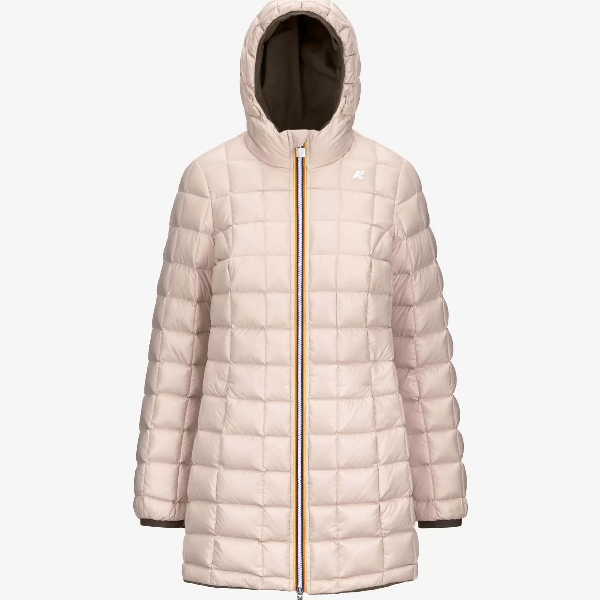 Best Sale K-Way DENISE ST THERMO REVERSIBLE Browng-pinkt