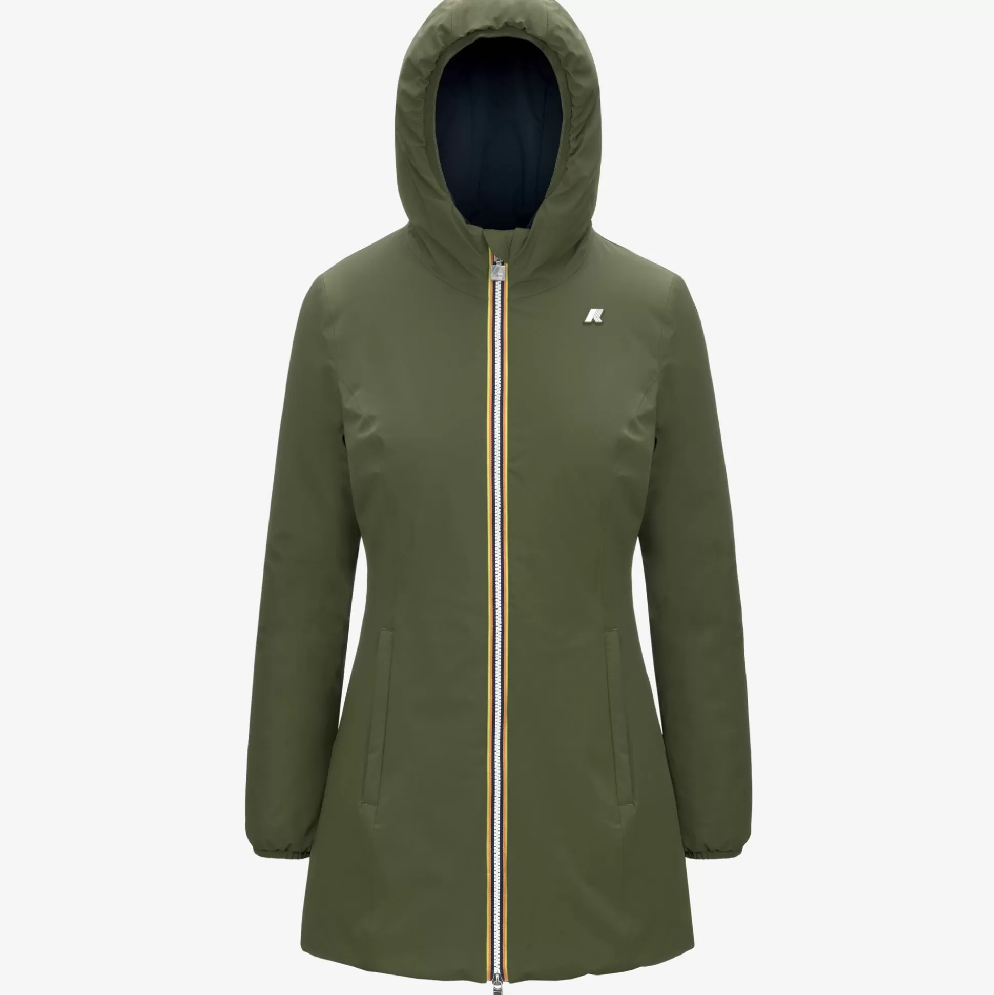 Shop K-Way DENISE ST WARM REVERSIBLE Greenc-blued