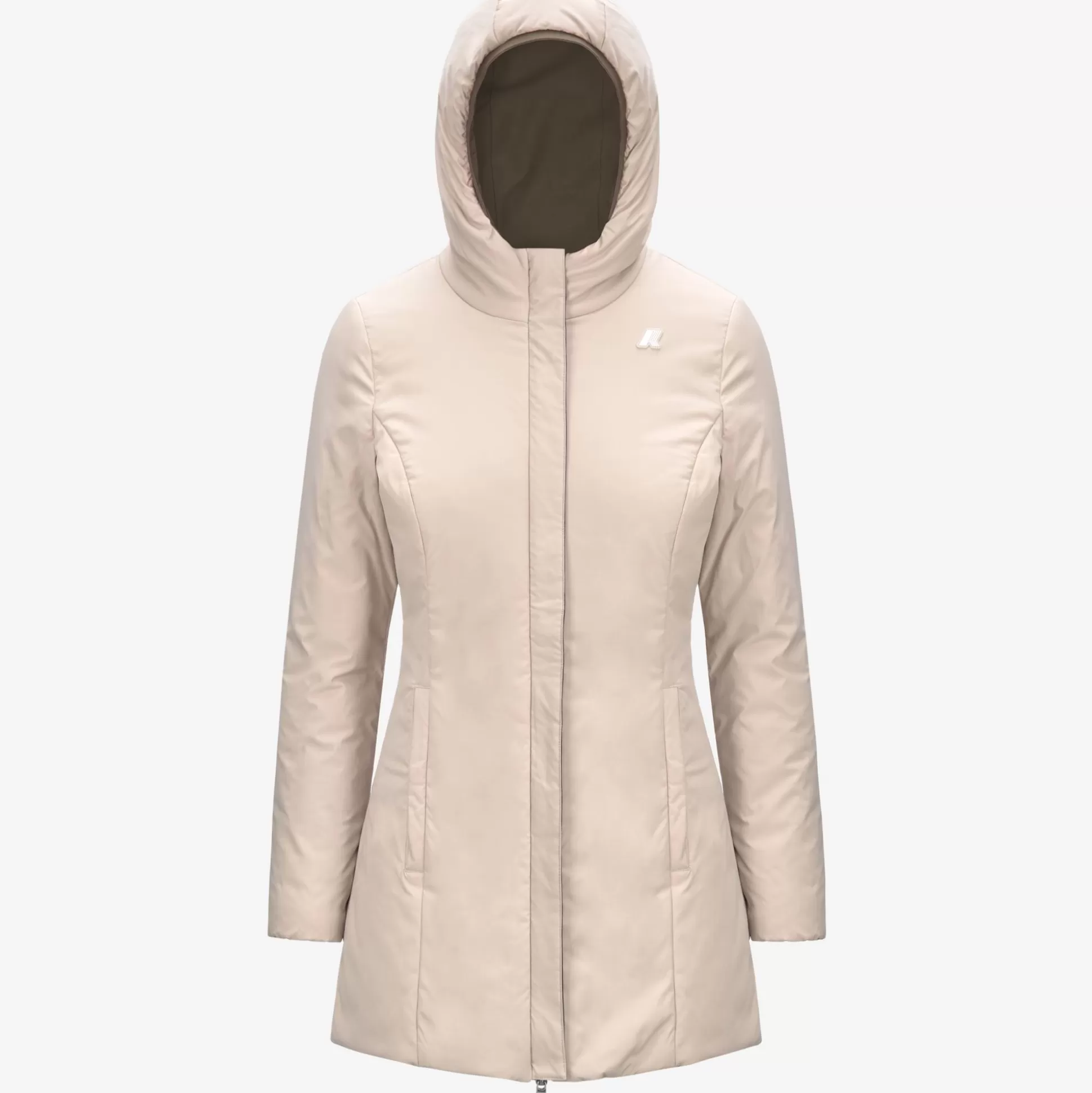 Sale K-Way DENISE ST WARM REVERSIBLE Browng-pinkt