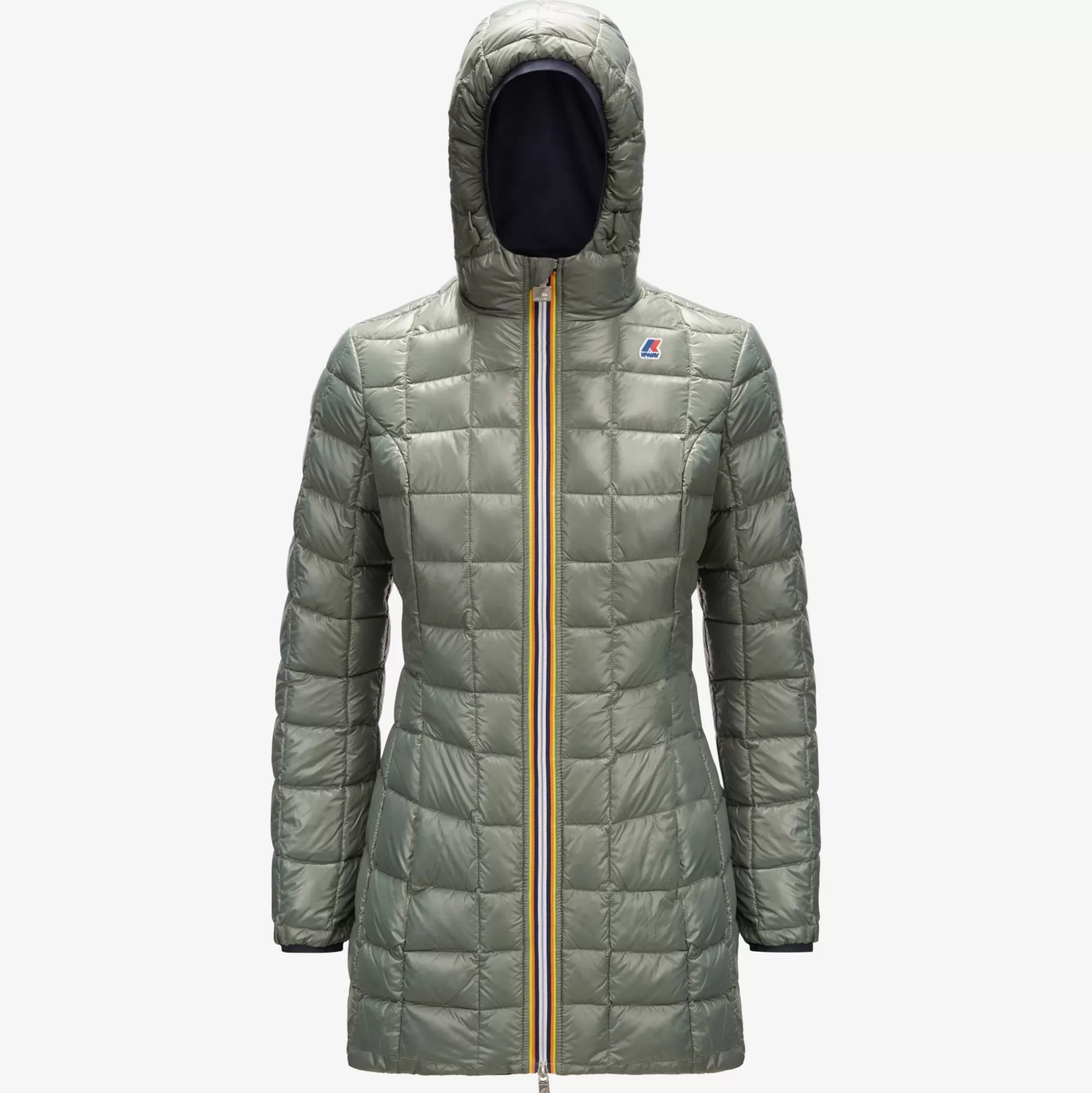 Shop K-Way DENISE THERMO PLUS.2 REVERSIBLE Bluedepth-greenlaurel