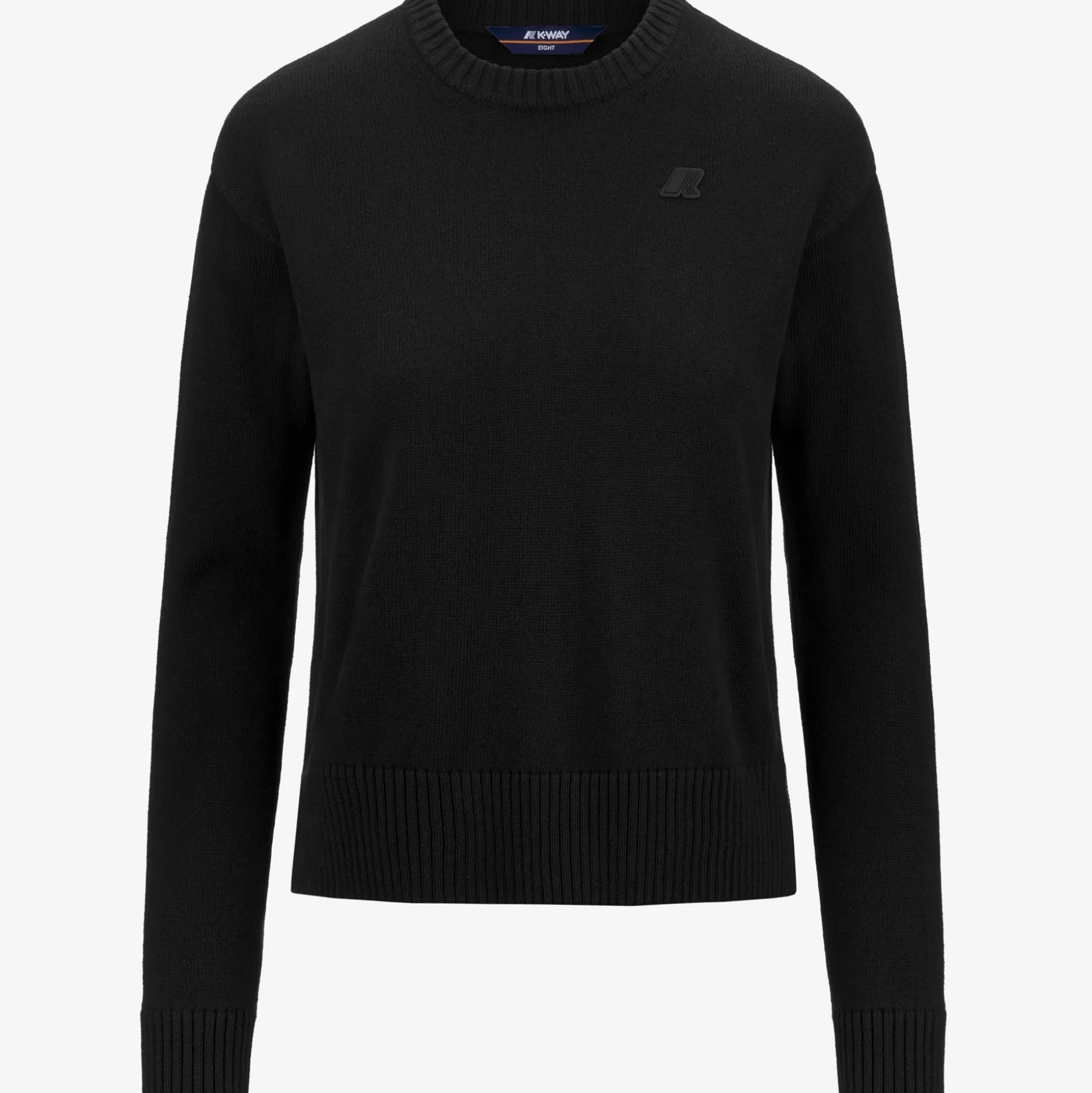 Hot K-Way DOMITINE COTTON CASHMERE Blackpure