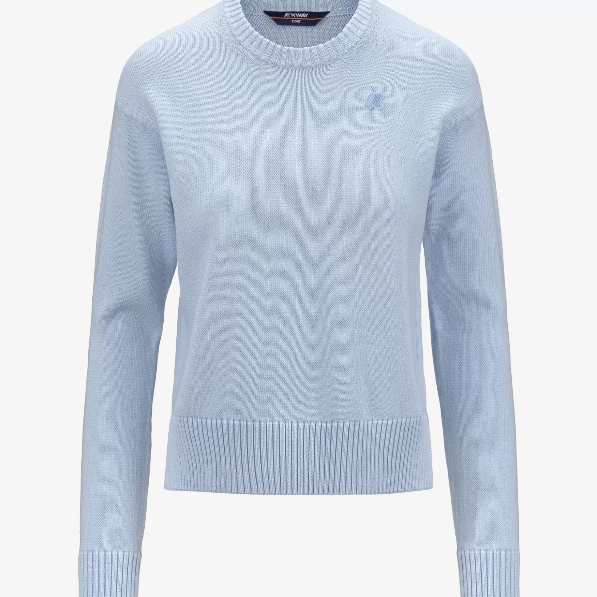 Discount K-Way DOMITINE COTTON CASHMERE Blueballad