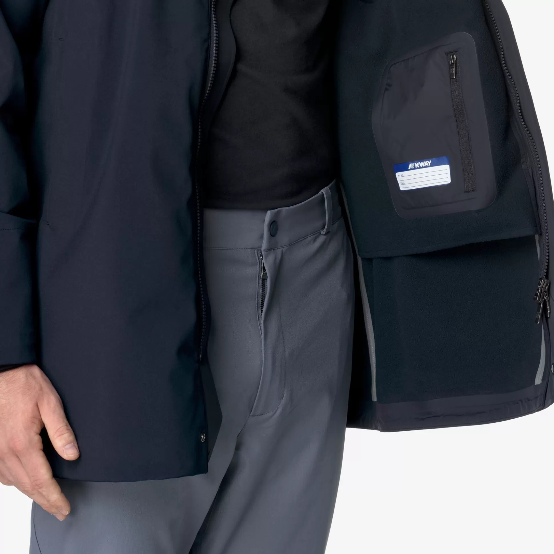 Clearance K-Way DUKE BONDED Bluedepth-bluedepths
