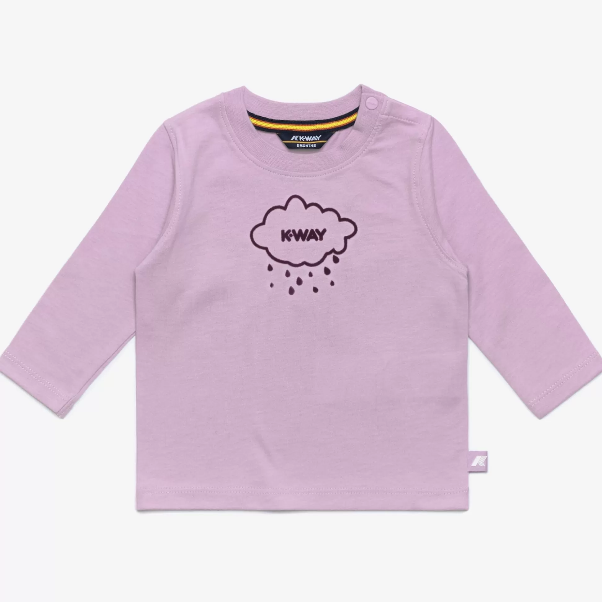 Discount K-Way E. ELMETTE CLOUDY Violetltlilac
