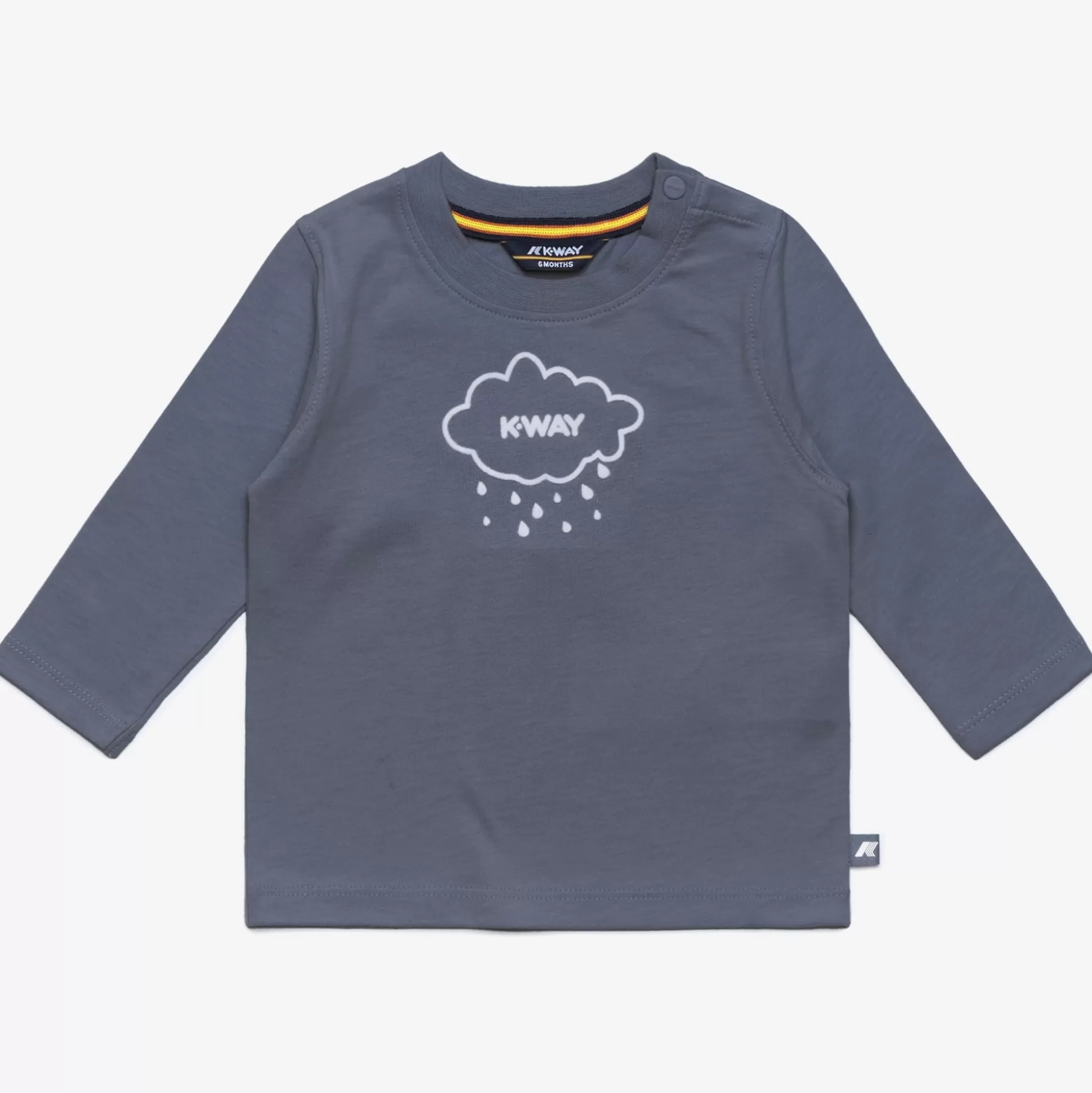Hot K-Way E. ELMETTE CLOUDY Greyblueavio