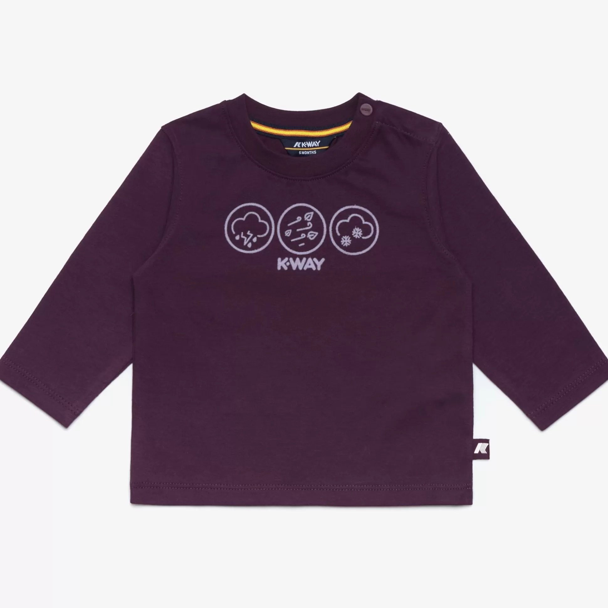 Shop K-Way E. ELMETTE METEO Violetdkpurple