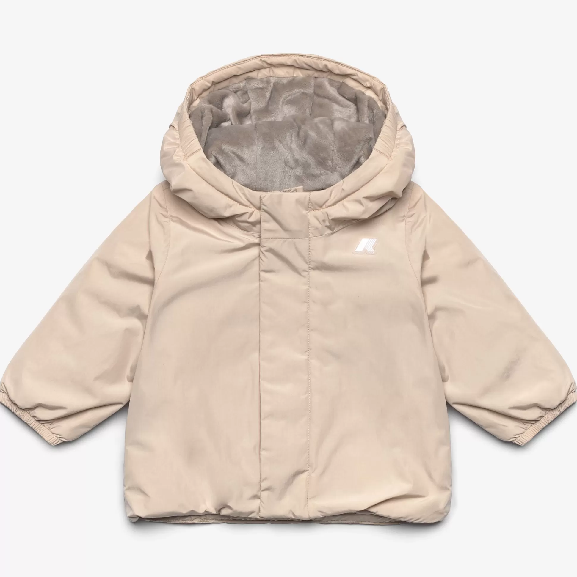 Clearance K-Way E. JACK SOFT TOUCH MARMOTTA Pinktint-greygoat