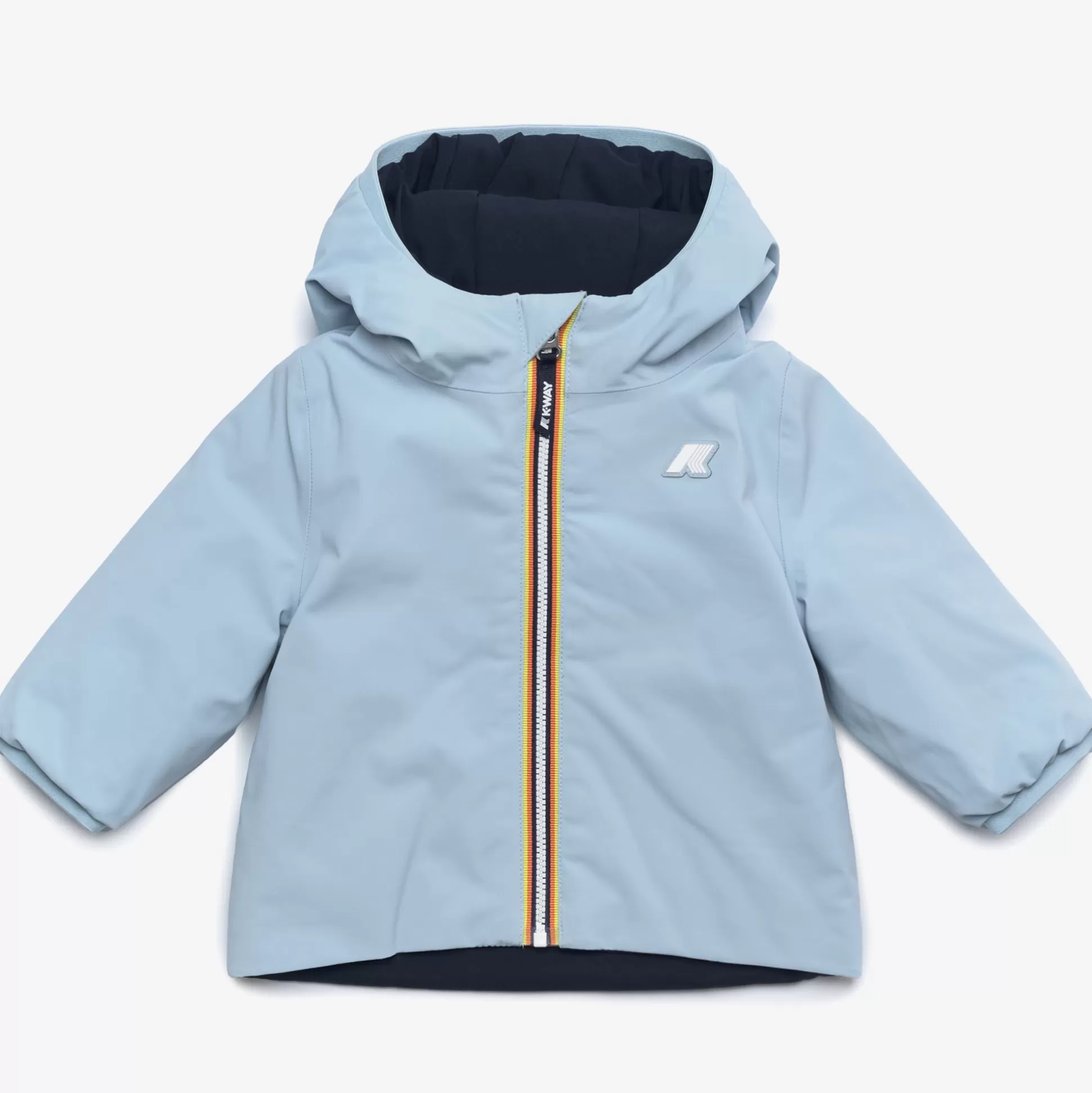 Sale K-Way E. JACK ST WARM REVERSIBLE Bluea-blued