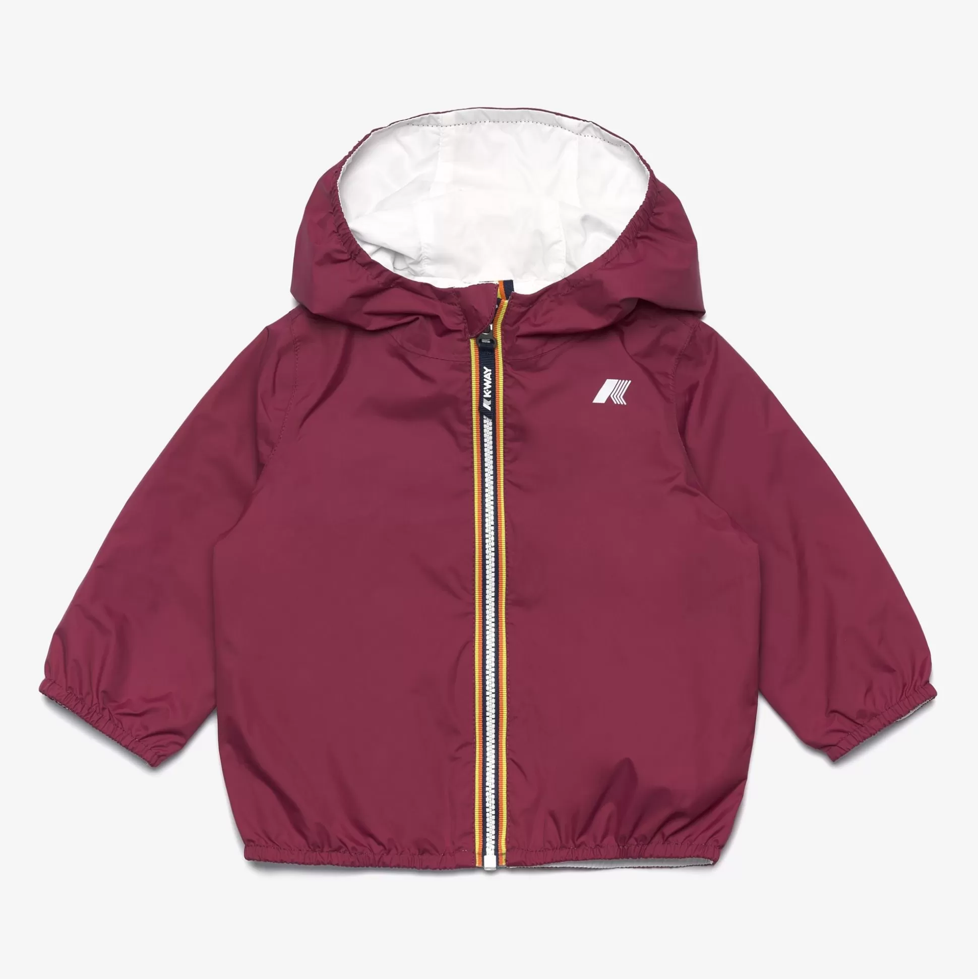 Best Sale K-Way E. JAKE PLUS.2 REVERSIBLE Reddk-white