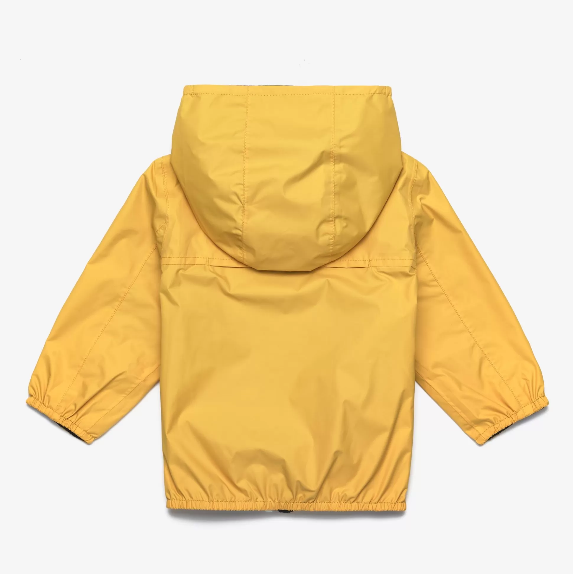 New K-Way E. JAKE PLUS.2 REVERSIBLE Yellowmimosa-bluedepth